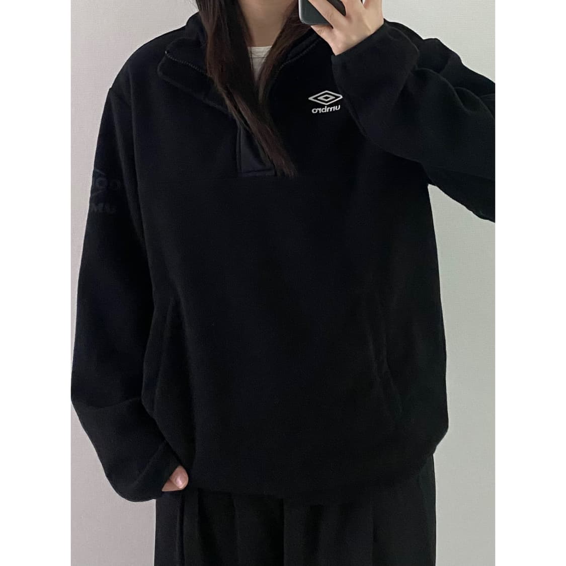 엄브로 반집업 후리스 상품이미지2