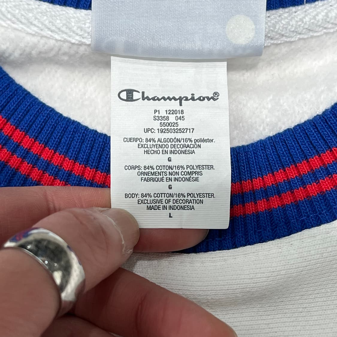 챔피온 리버스위브 스웻셔츠 s10833 상품이미지10