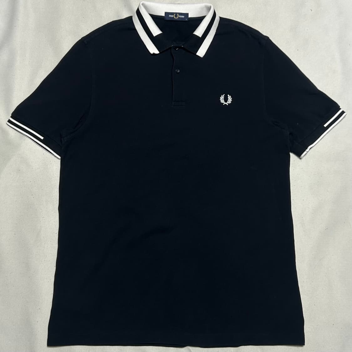🫶🏻 프레디페리 Black 카라 반팔티 🫶🏻 상품이미지1