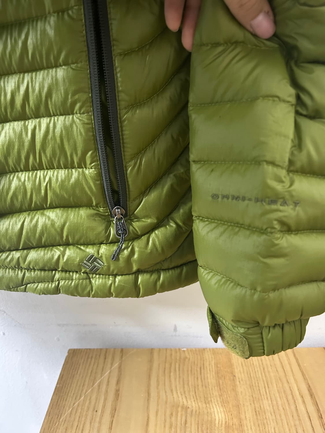 컬럼비아 옴니히트 구스다운 경량 패딩 상품이미지5