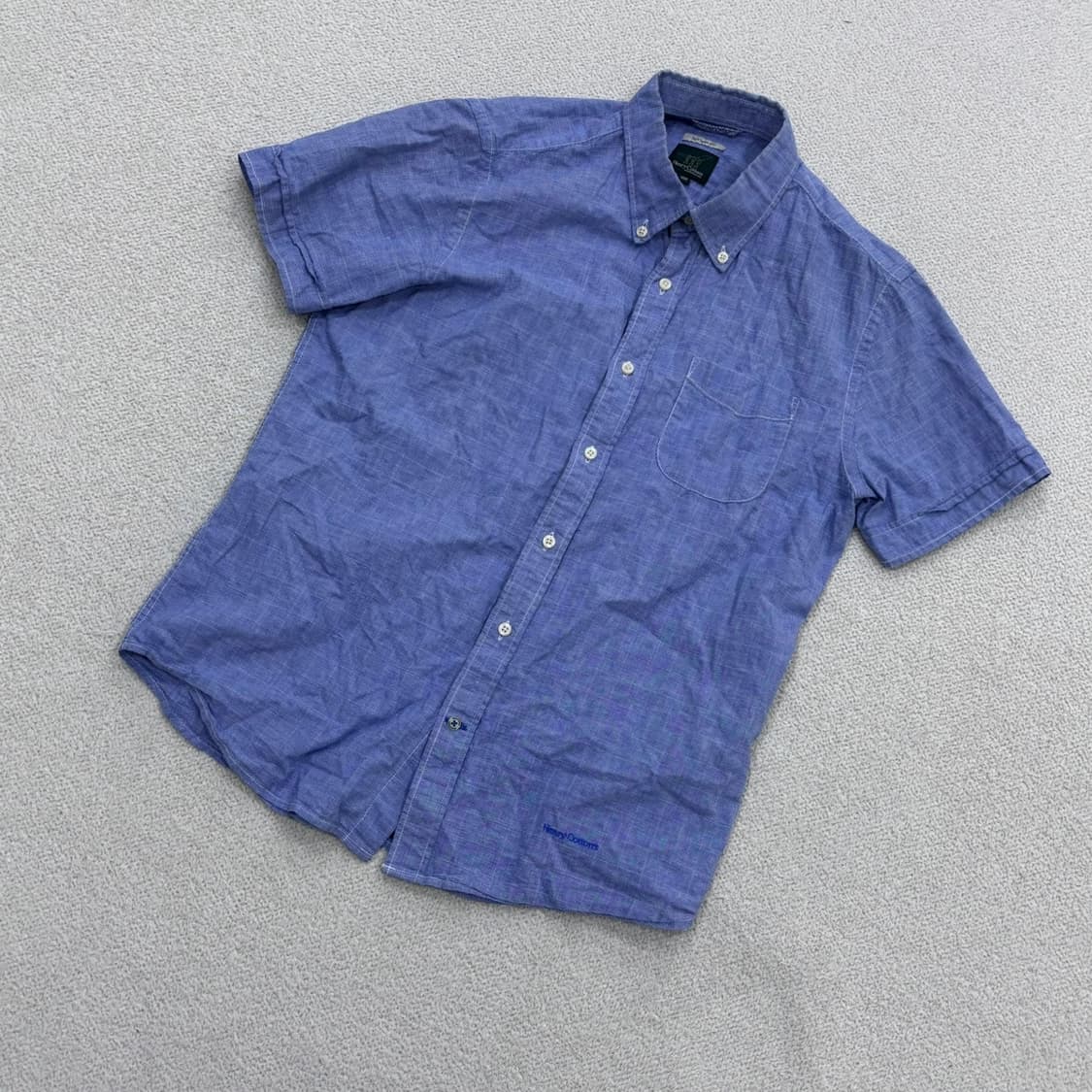 100 헨리코튼 린넨 반팔 셔츠 0428E 상품이미지1