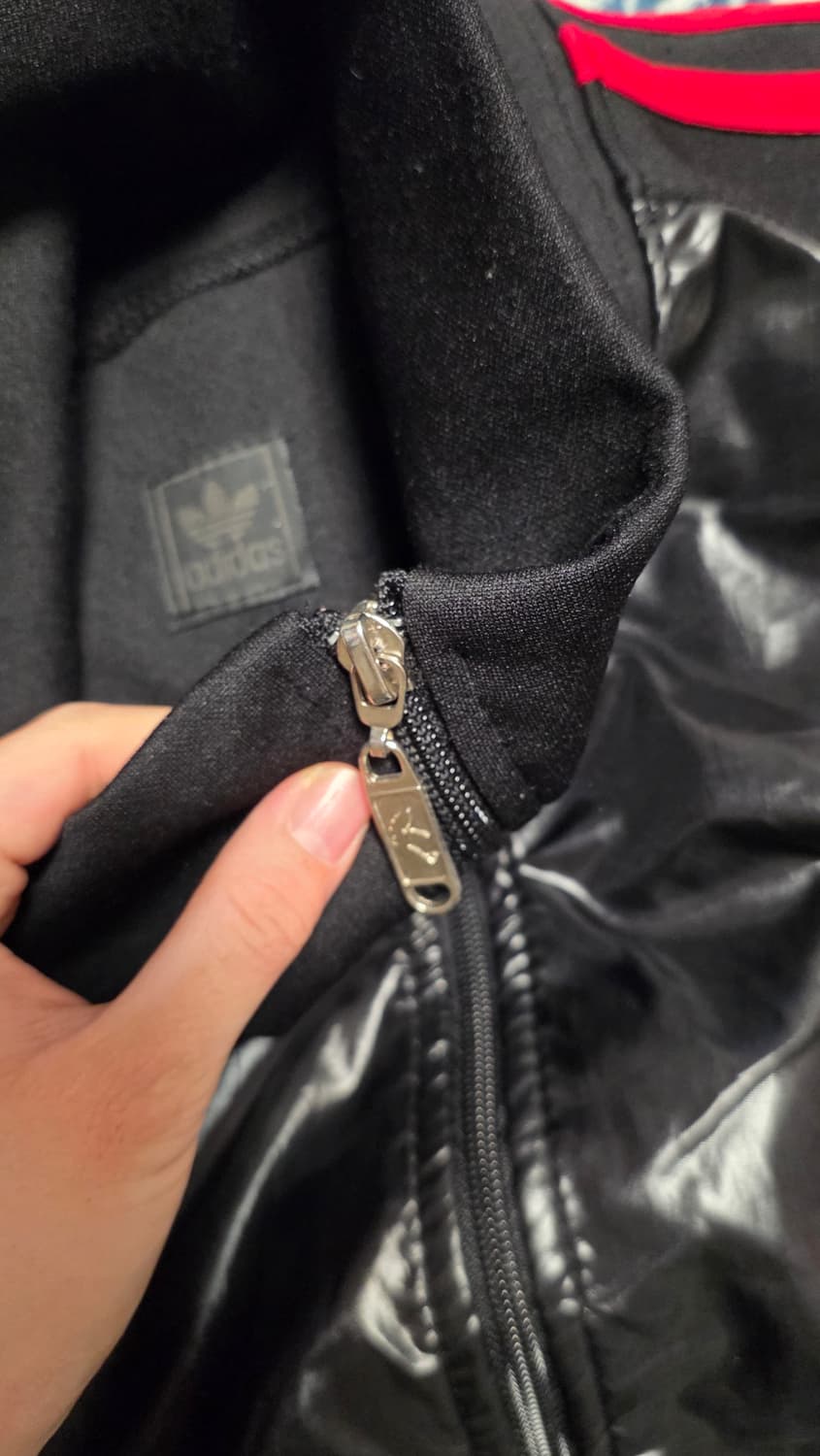 아디다스 유광 져지 트랙탑 L  상품이미지5