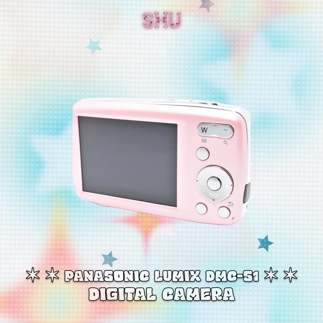 파나소닉 루믹스 DMC-S1 빈티지 디카 디지털카메라 베이비핑크 상품이미지5