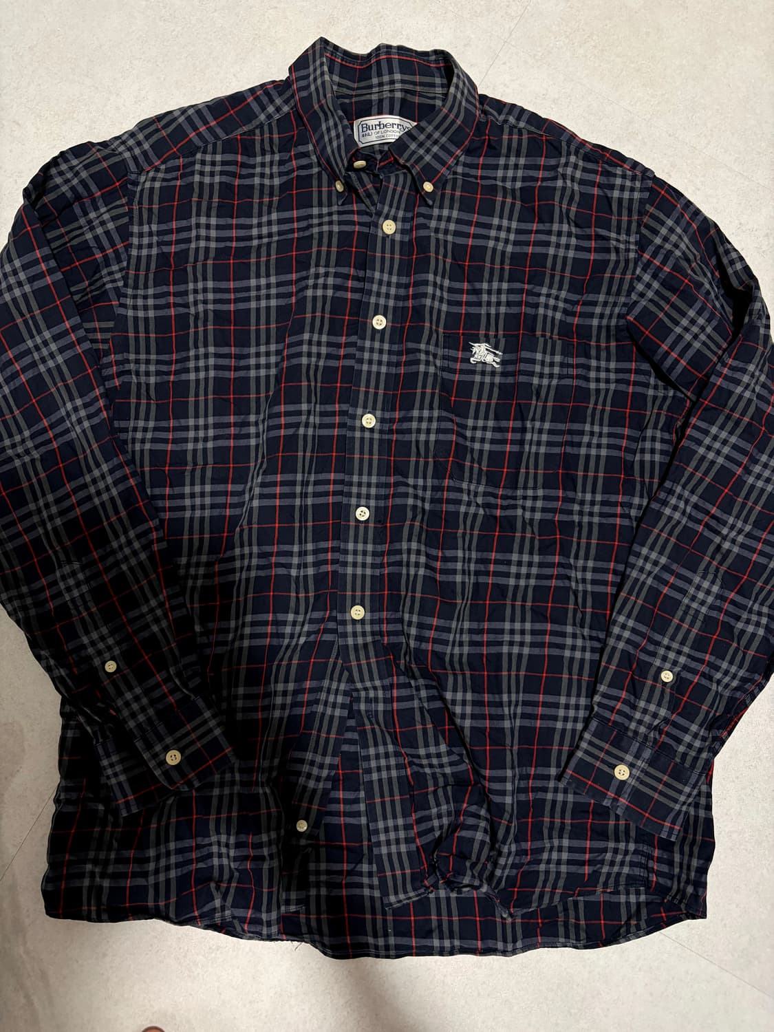 버버리 올드 정품 셔츠 100 상품이미지1