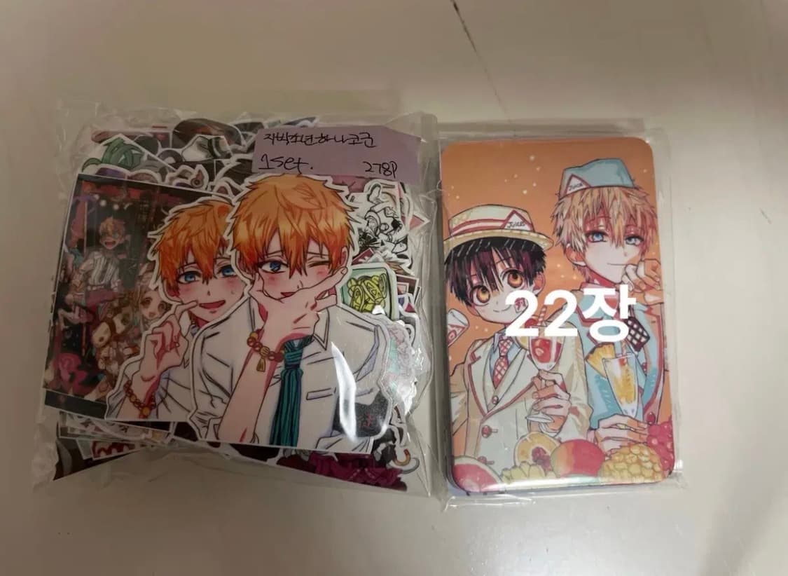 지박소년하나코군)인스컷+포카 세트 상품이미지1