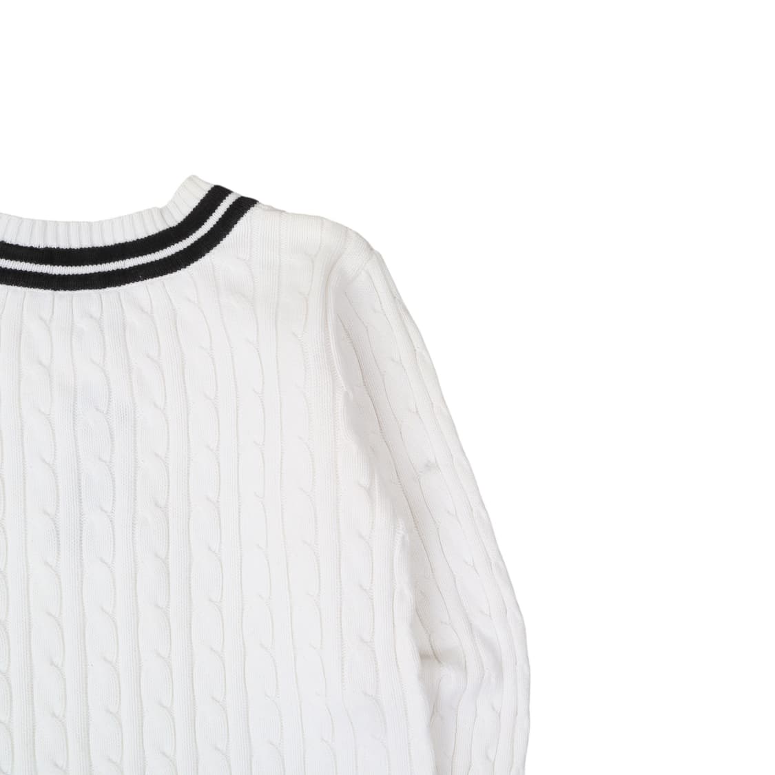 폴로진스 RL 크리켓 화이트 케이블 니트 상품이미지6