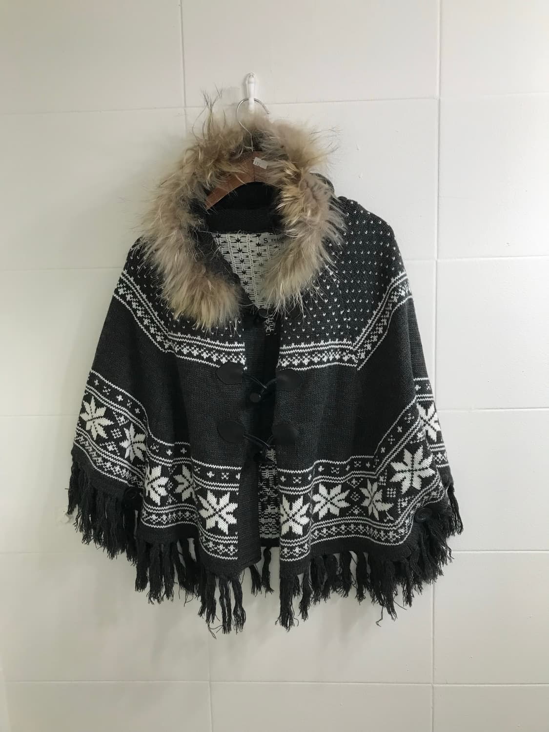 그레이 사와코 눈꽃 케이프 니혼진 코디세트 상품이미지4