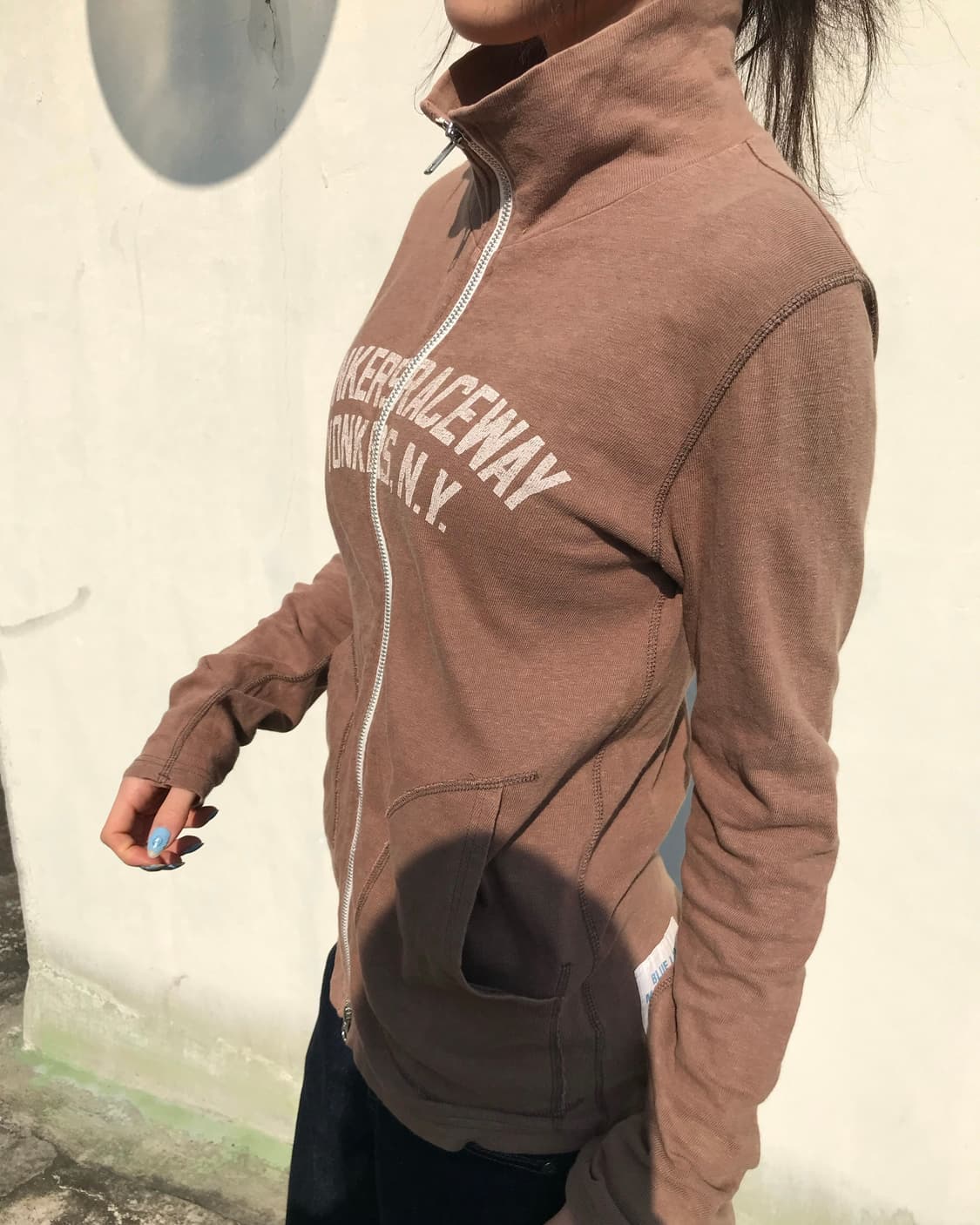 Blue Lake Market 집업 롱 슬리브 상품이미지2