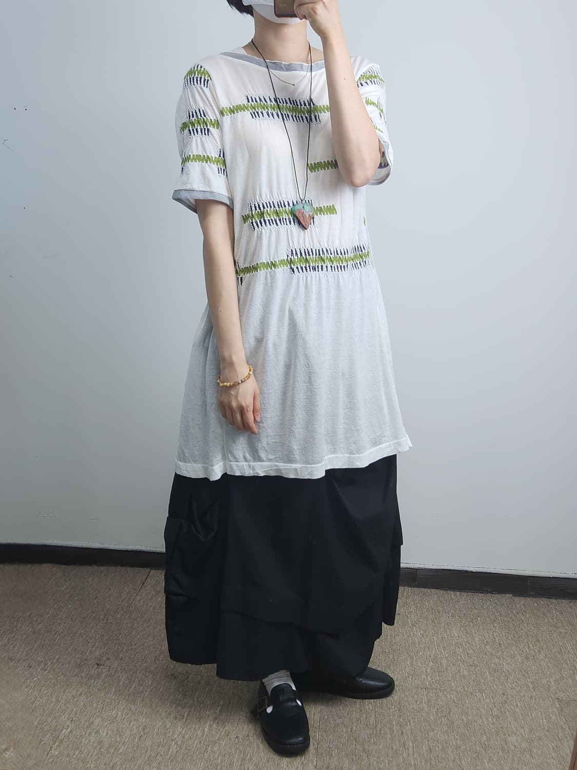 Hiroko bis(히로코 비스) 패턴 탑 상품이미지2
