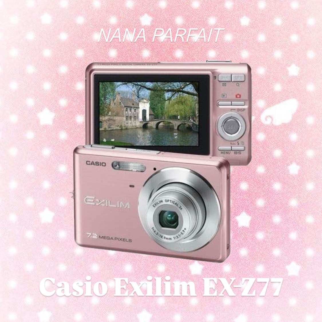 카시오 엑슬림 z77 핑크💖 빈티지 디카 상품이미지1