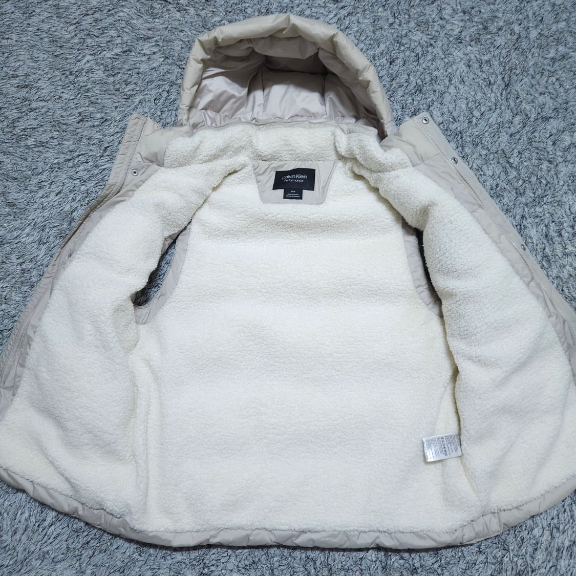 CK켈빈클라인) M 남자 양털안감 패딩조끼 / 왕눈이샵 상품이미지6