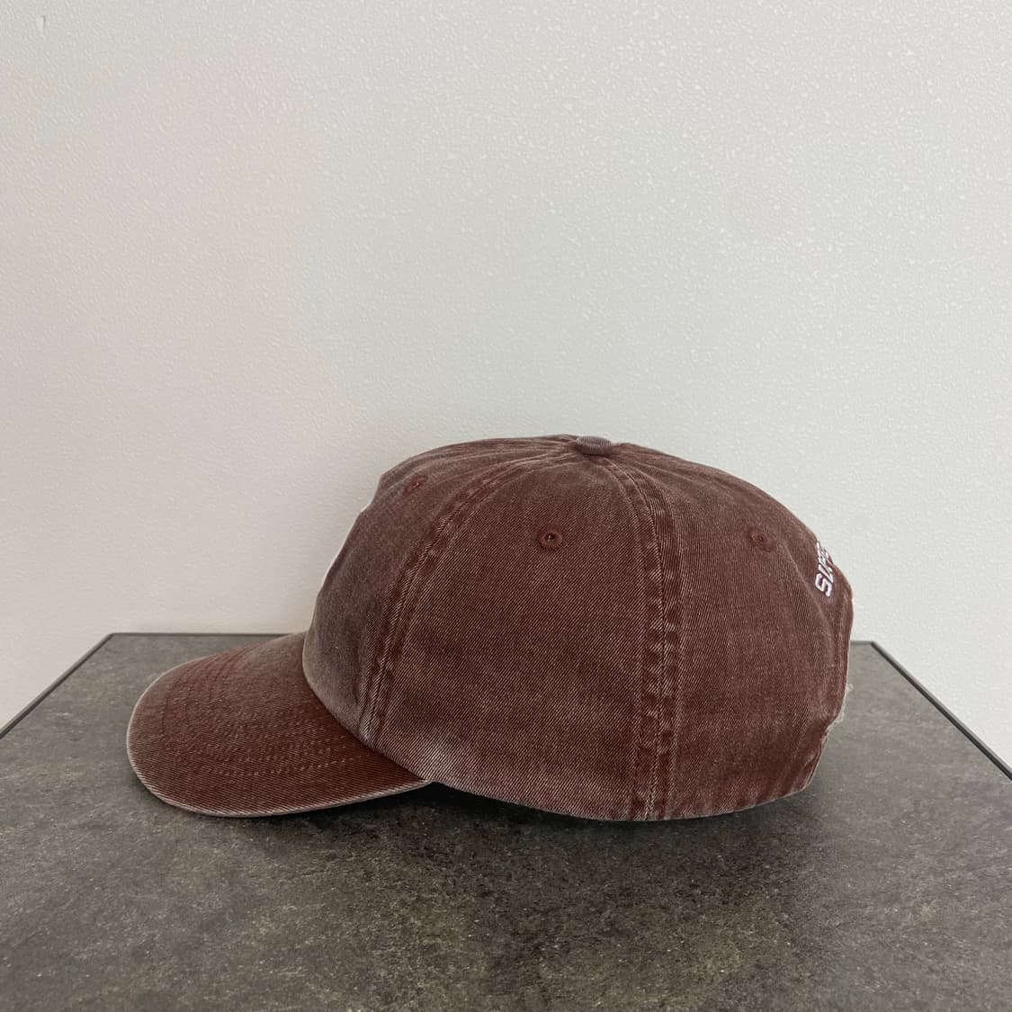 (OS) 슈프림 S로고 6패널 볼캡 모자 23FW 피그먼트 브라운 상품이미지2