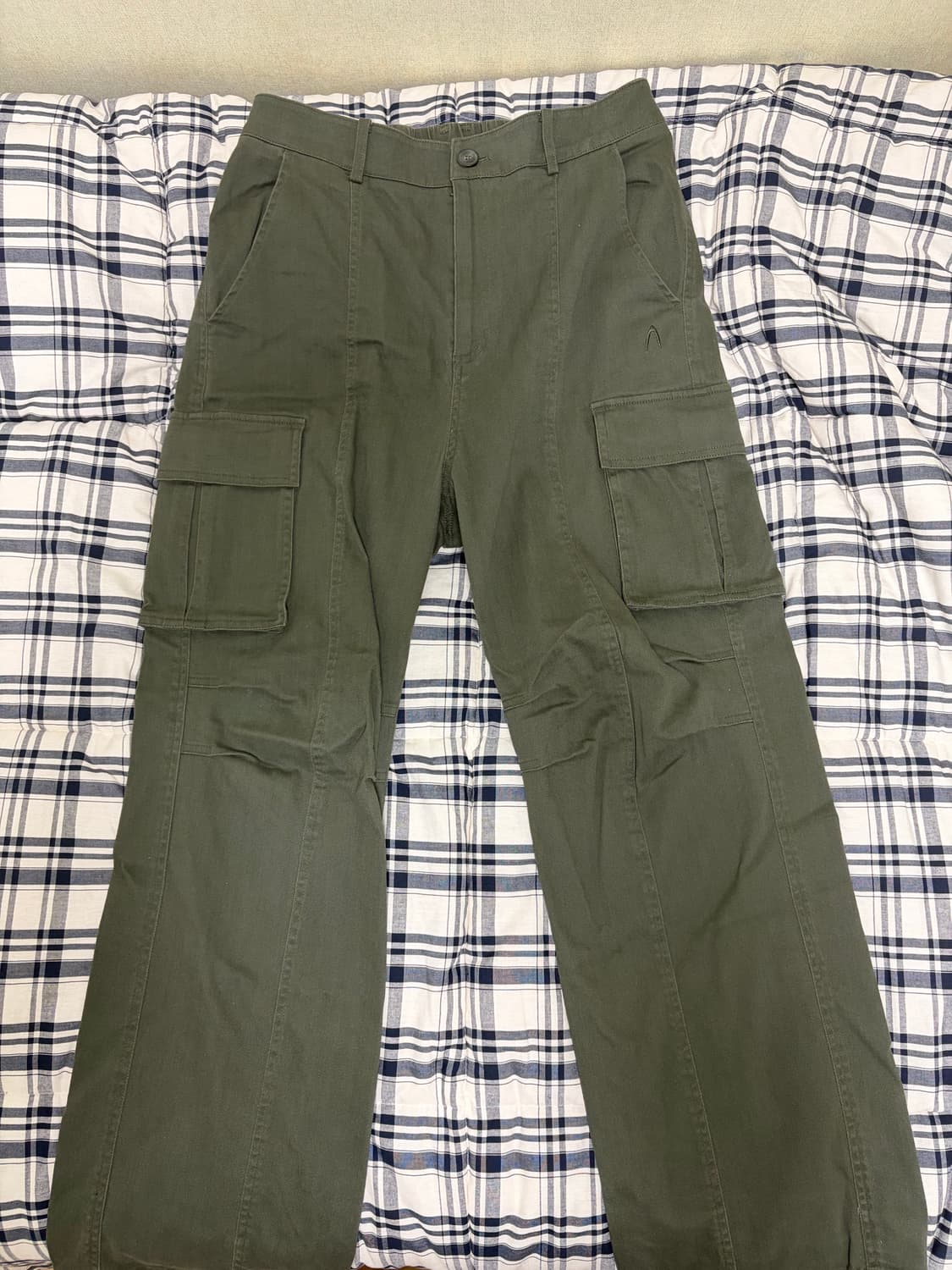 AAKAM Washed Semi Wide Cargo Pants 상품이미지3