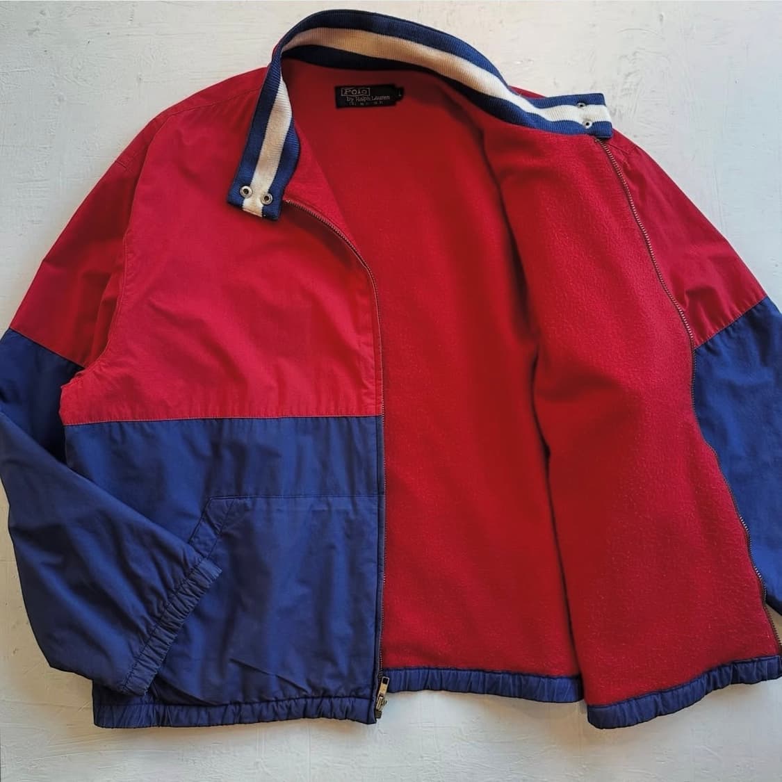 80's 폴로 랄프로렌 컬러블록 자켓 상품이미지4