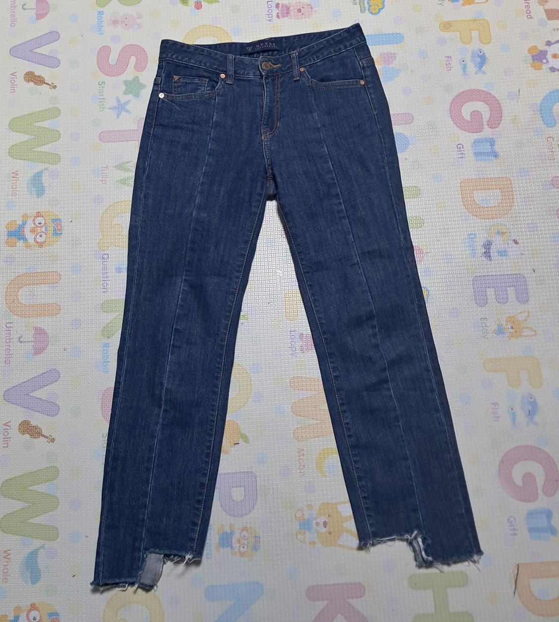 게스 슬림 스트레이트 데님 청바지 27 상품이미지1