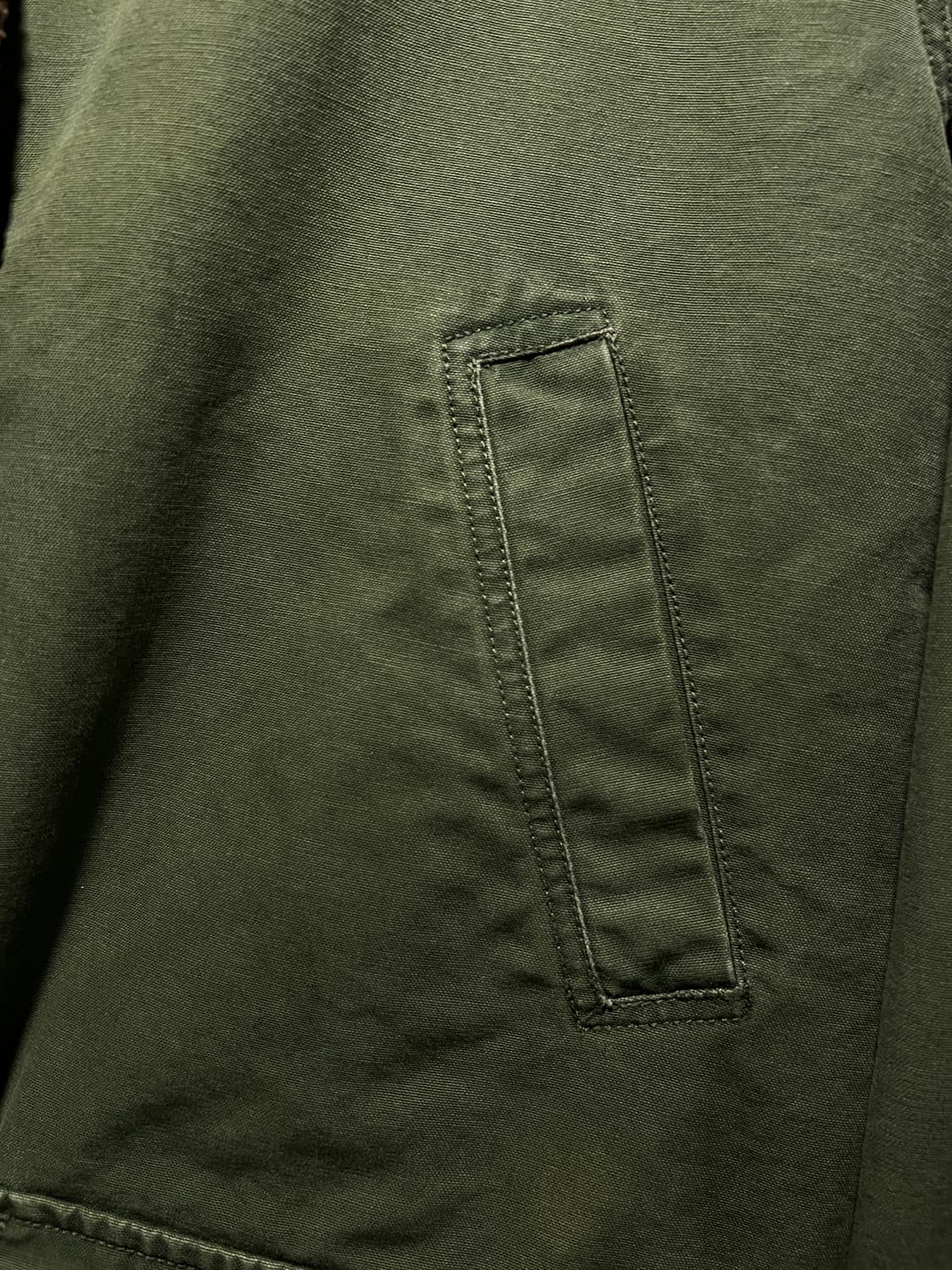 [XL]엘엘빈 USA 쉐르파 라이닝 올리브그린 헌팅 자켓 상품이미지3