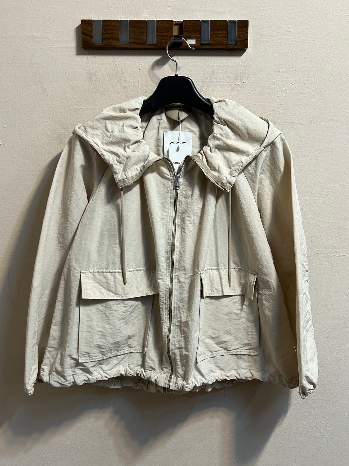 코스 코튼 나일론 후드 집업 재킷 상품이미지3