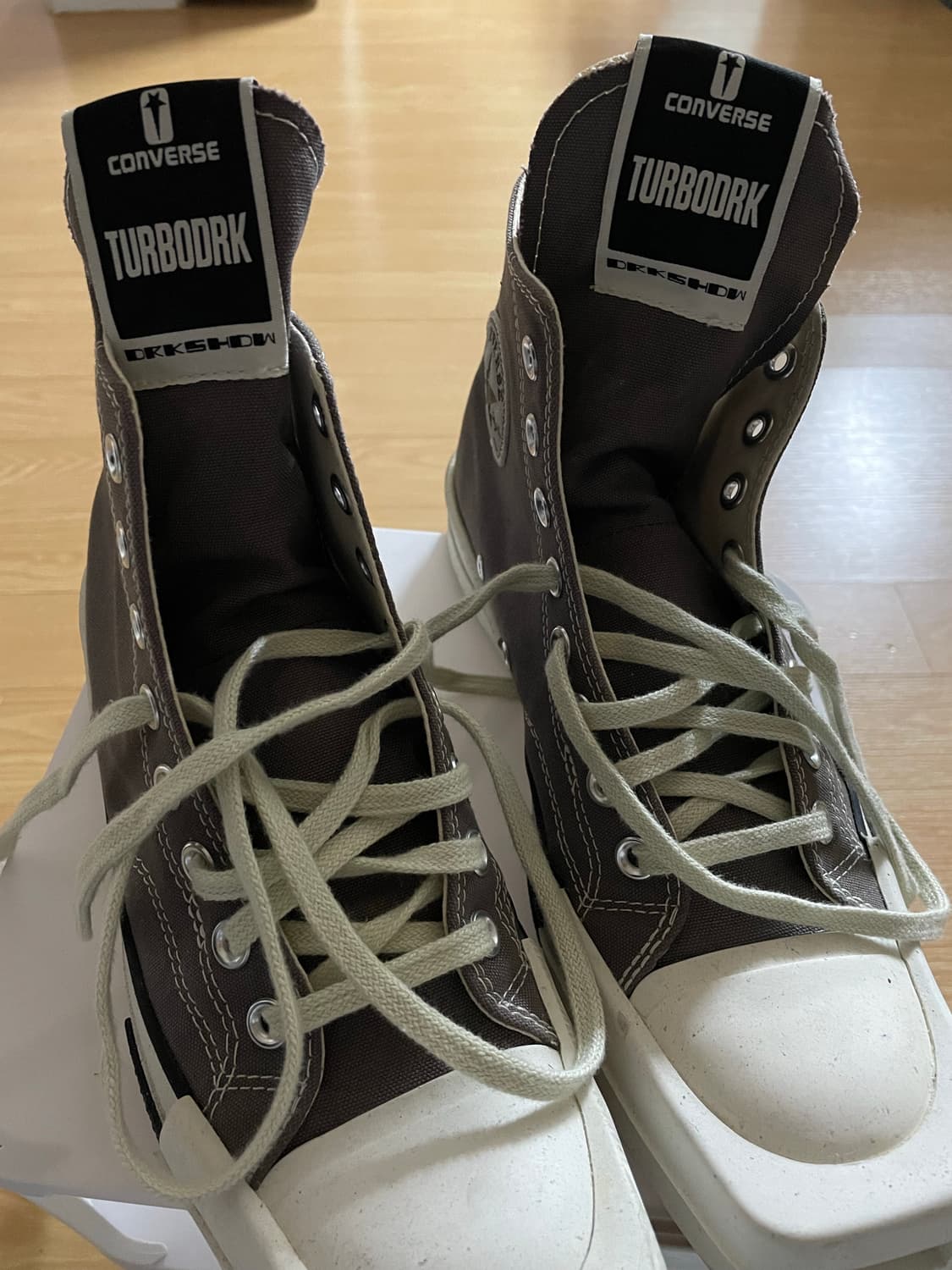 컨버스 x 다크쉐도우 터보다크  척 70 하이 레이스리스 아이언 265 상품이미지3