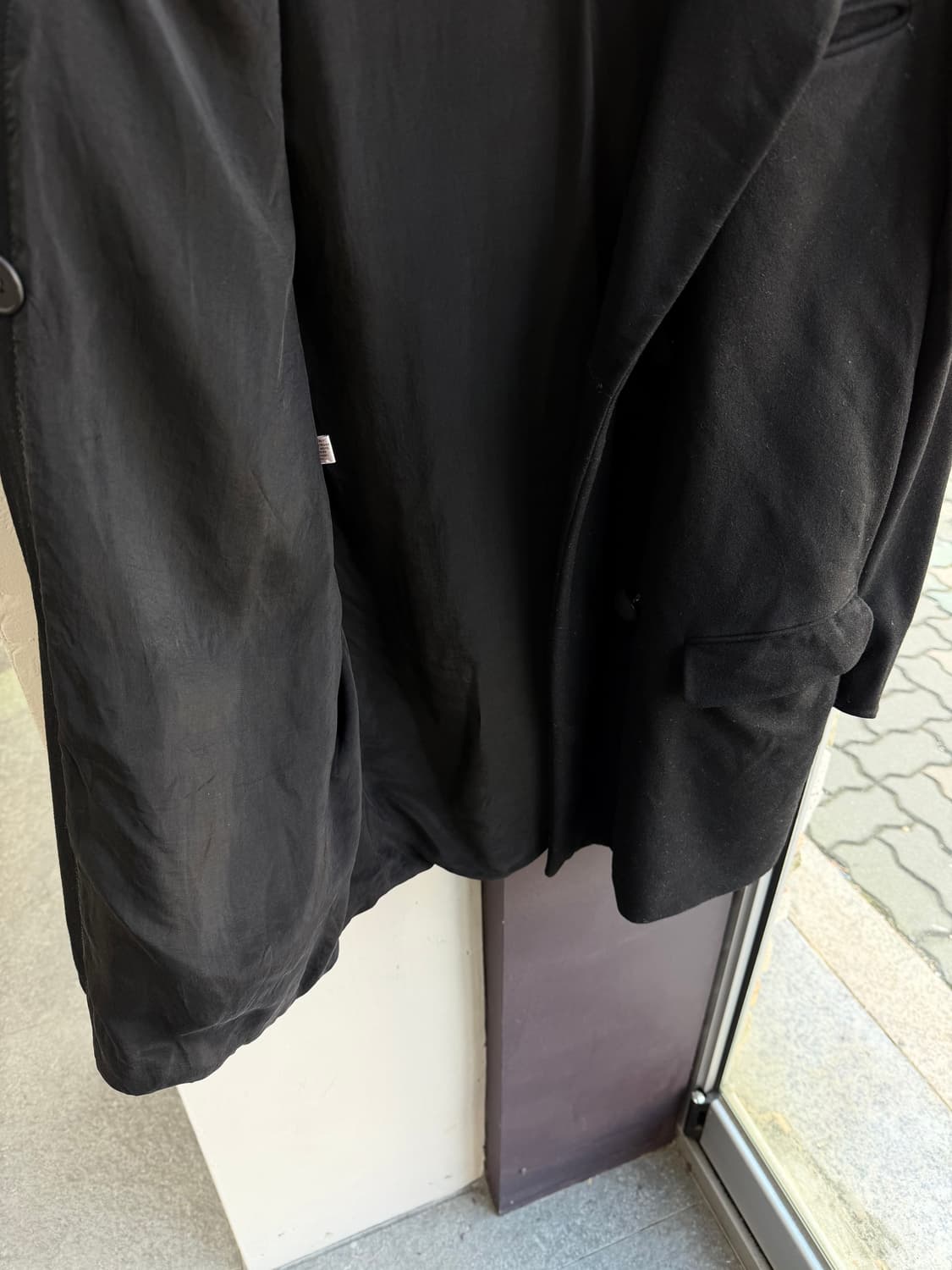 40/ 보테가베네타 캐시미어 블렌딩 더블 코트 상품이미지6