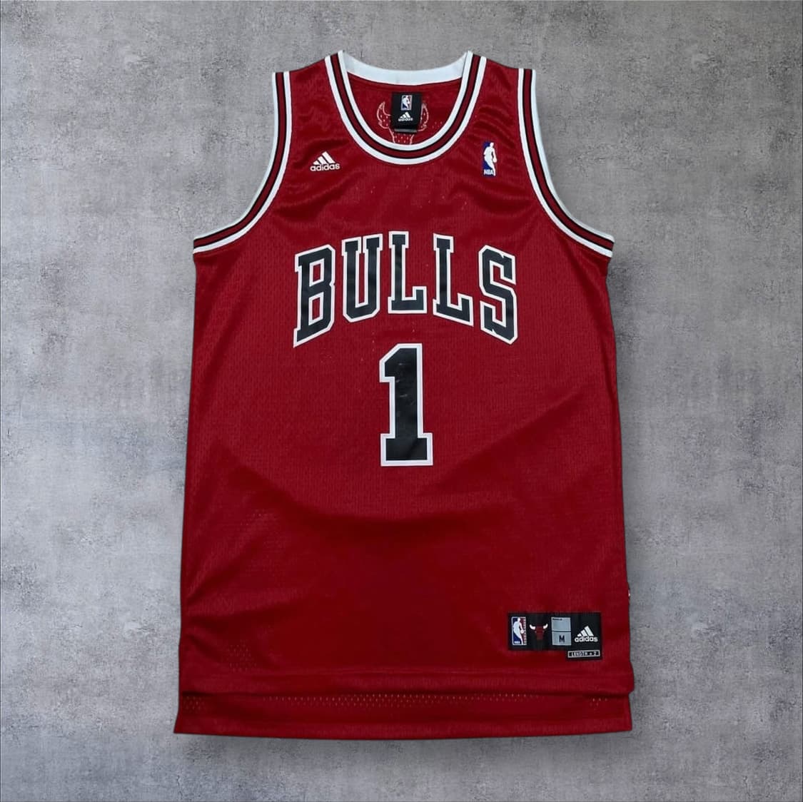 아디다스 x NBA 데릭 로즈 마킹 시카고 불스 져지 상품이미지1