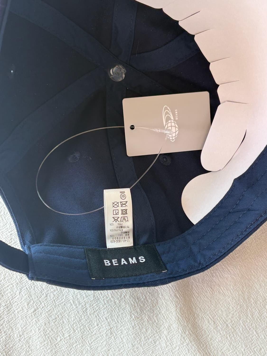 BEAMS 빔즈 로고 베이직 볼캡 상품이미지6