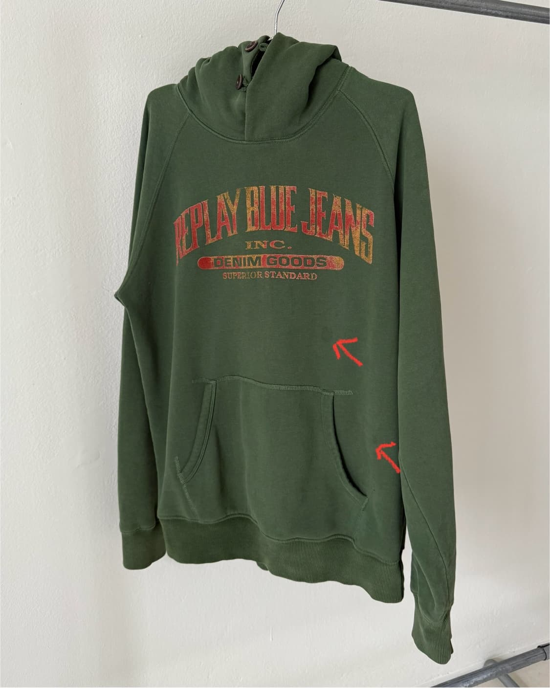 Replay 후디 상품이미지3