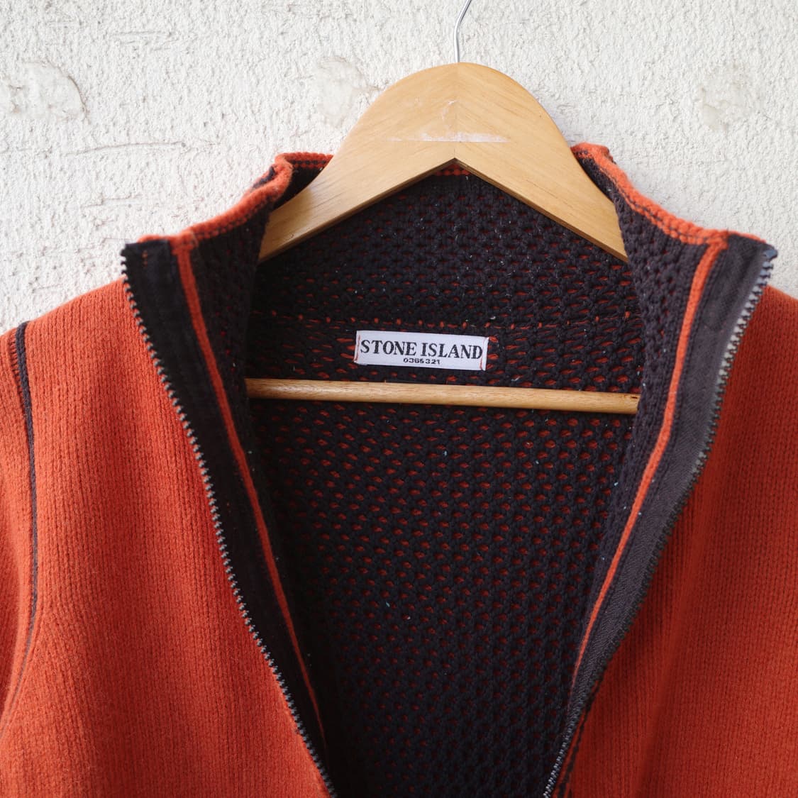 2004AW Stone island Wool Knit Jacket 상품이미지5