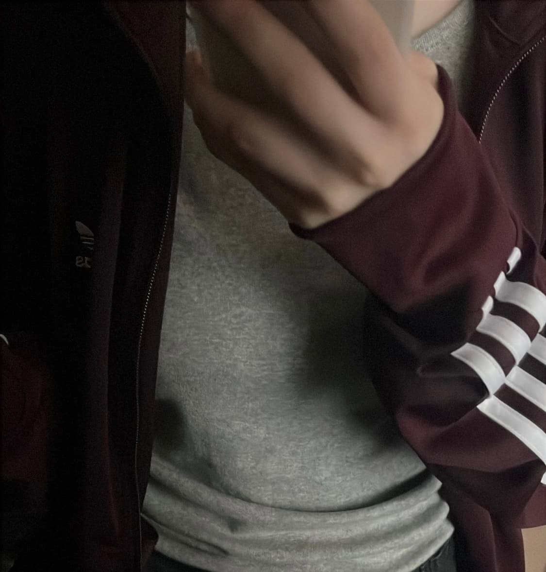 아디다스 트랙탑 버건디 상품이미지3