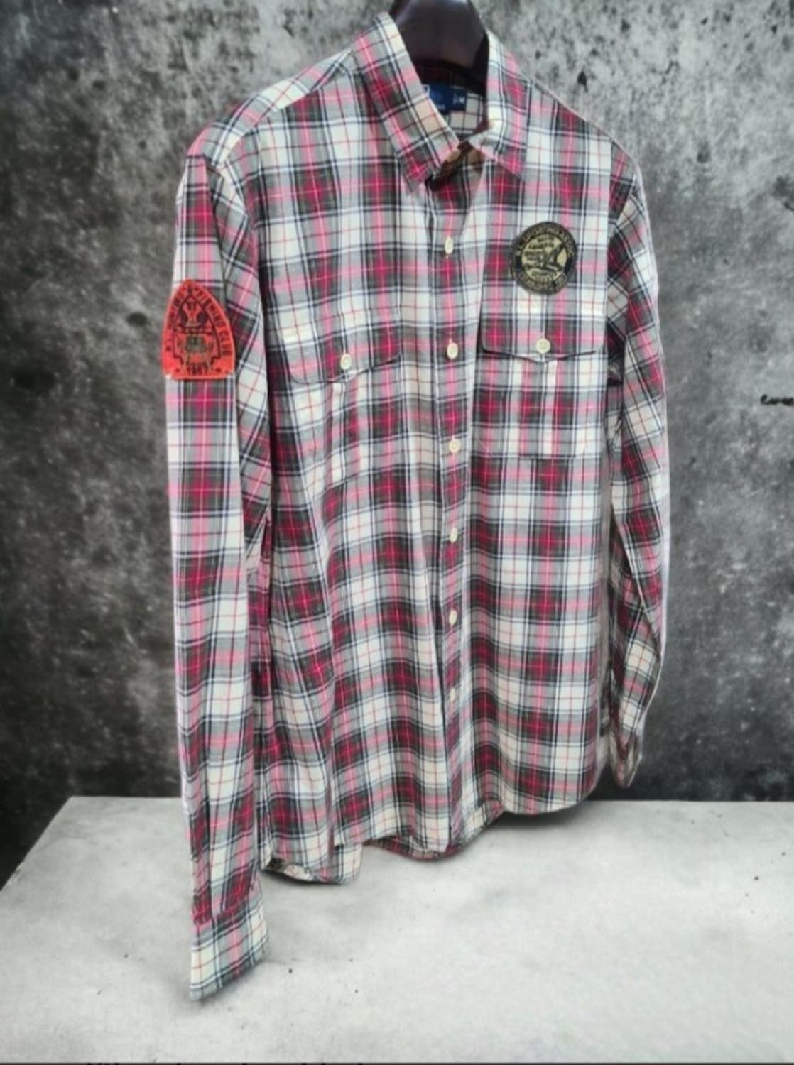 폴로랄프로렌 체크남방 상품이미지1