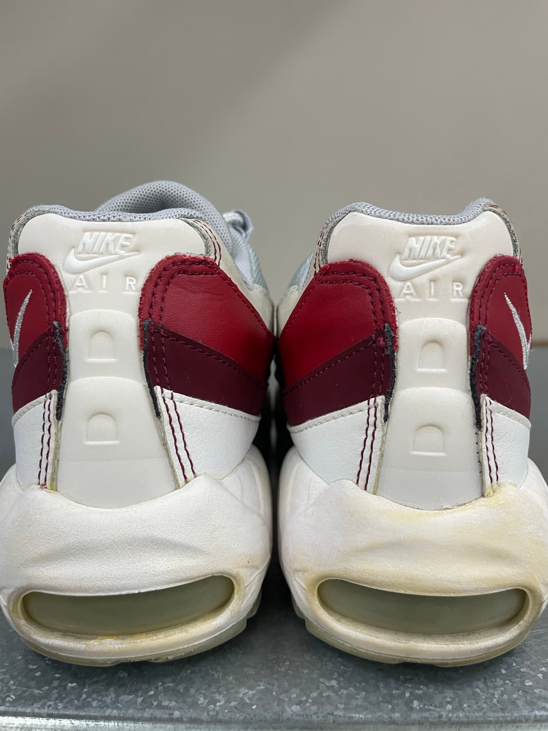 나이키 에어맥스95 화이트 퓨어 레드 250 (gr-4276) 상품이미지9