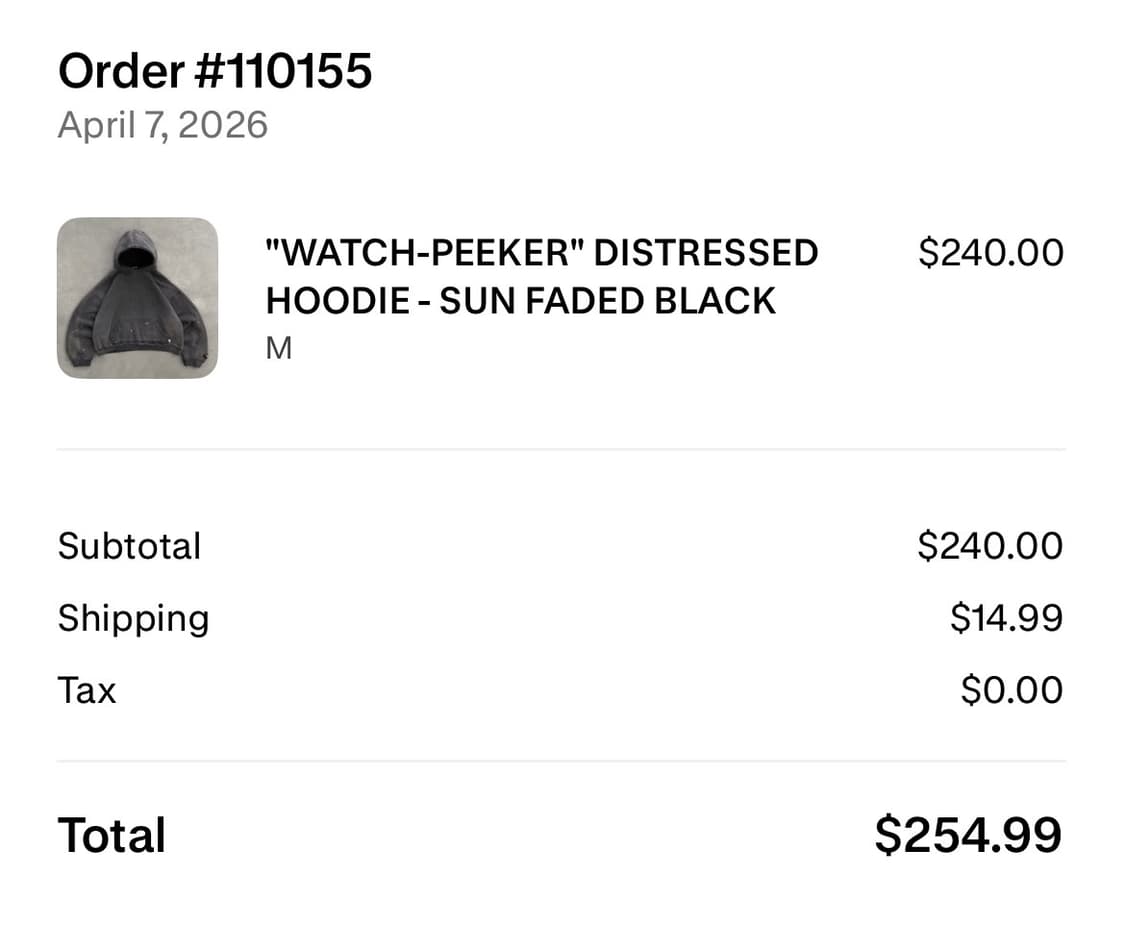 아킴보 클럽 watch peeker 워치피커 후드티 M 상품이미지9