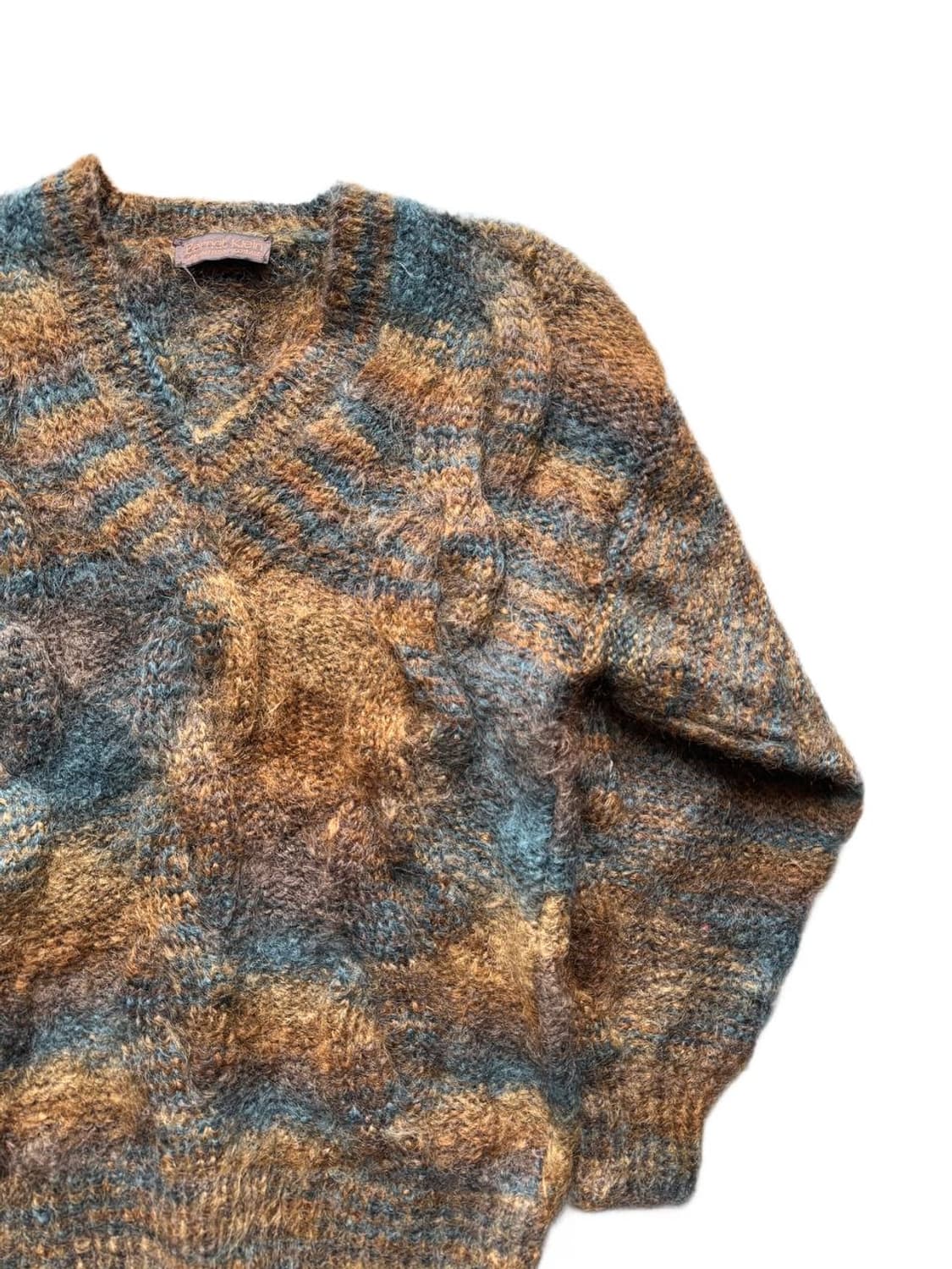 Bernat Klein mohair v neck sweater 상품이미지3