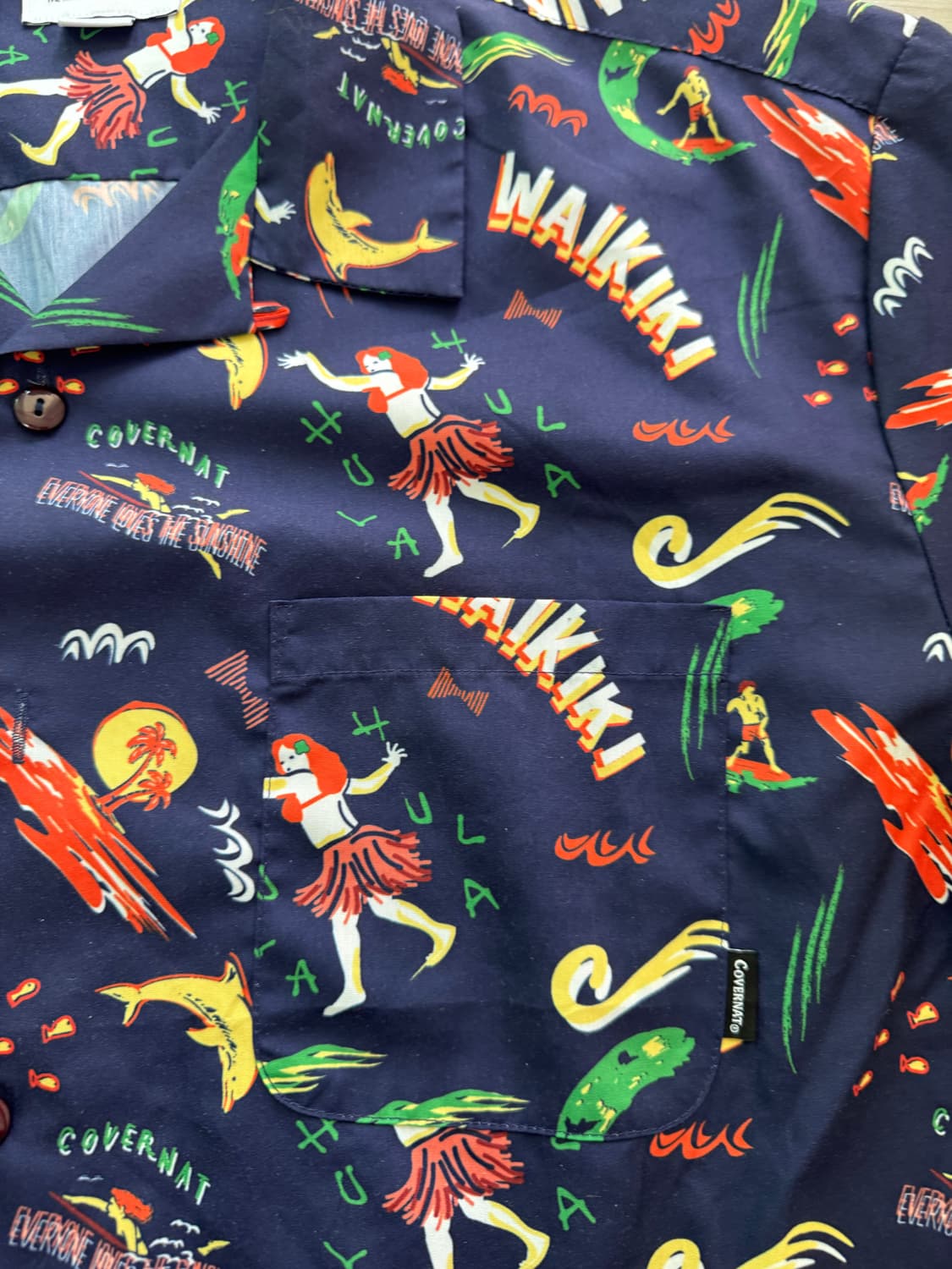 커버낫 하와이안 셔츠 L  상품이미지3