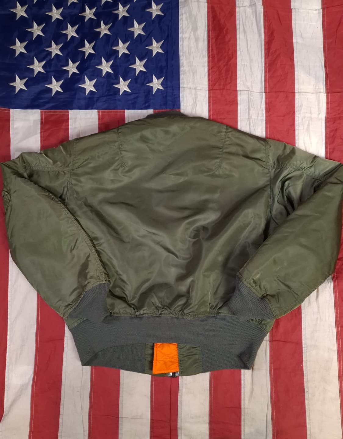 오리지날 미국제조 알파사 미공군 민수용 MA-1 항공점퍼 상품이미지9