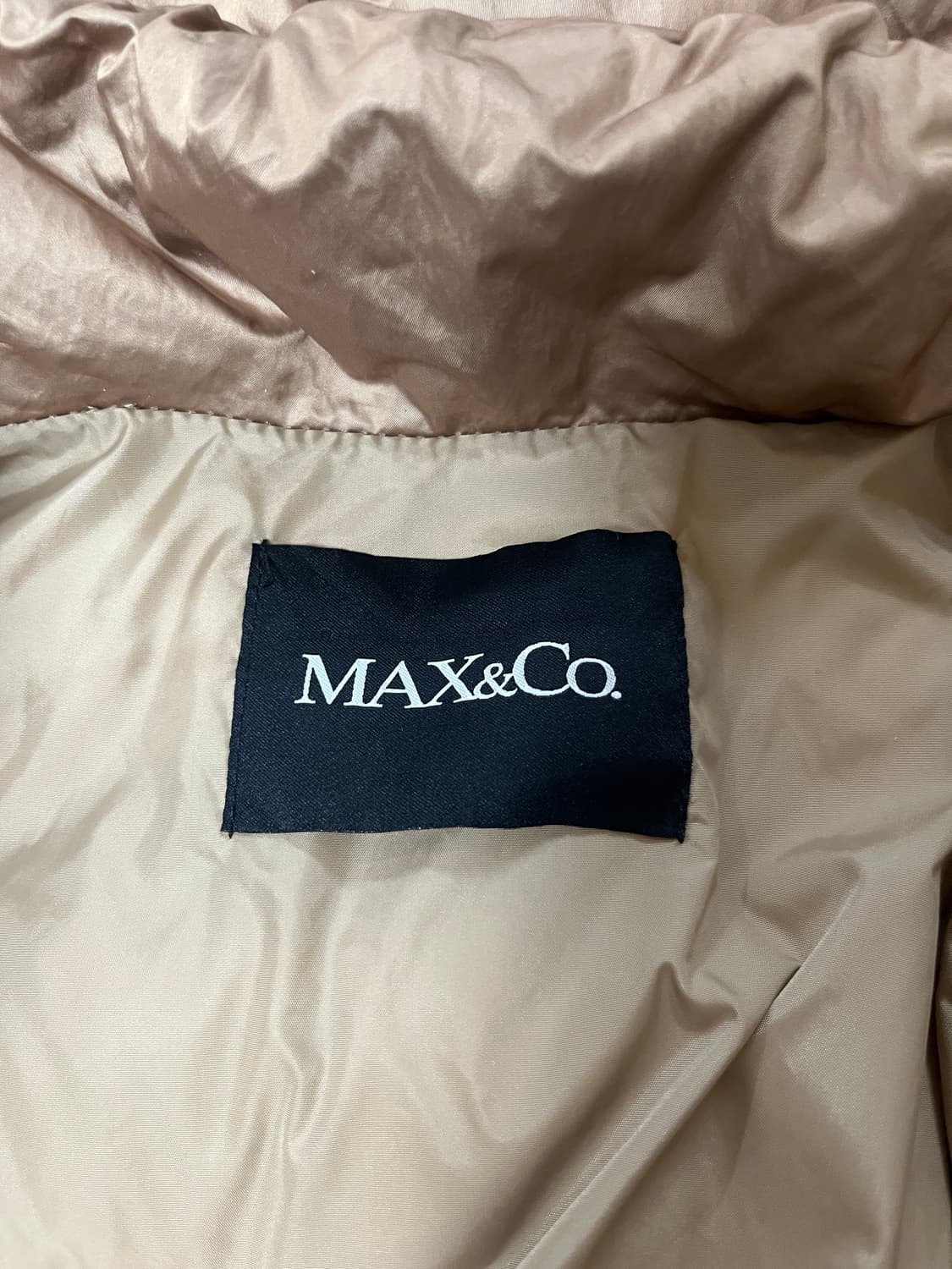 MAX&Co. 여성 퀼팅 패딩 자켓 상품이미지4