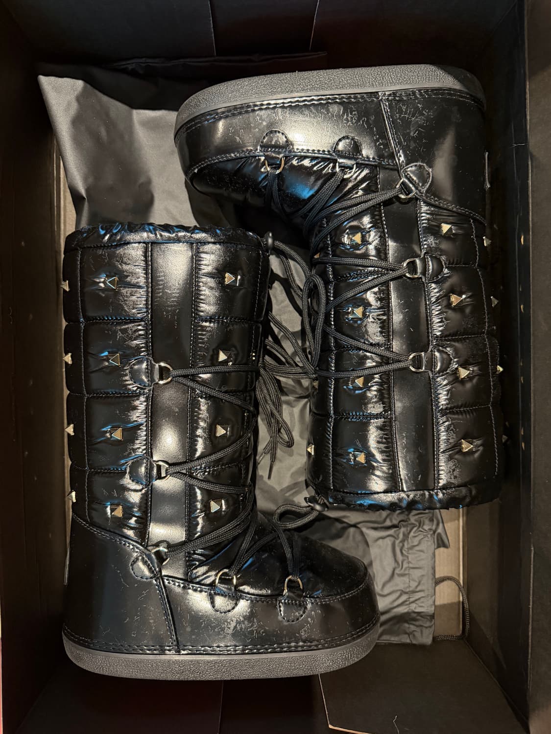 Valentino 스터드 문 부츠 37 / (박스,더스트백포함) 상품이미지6