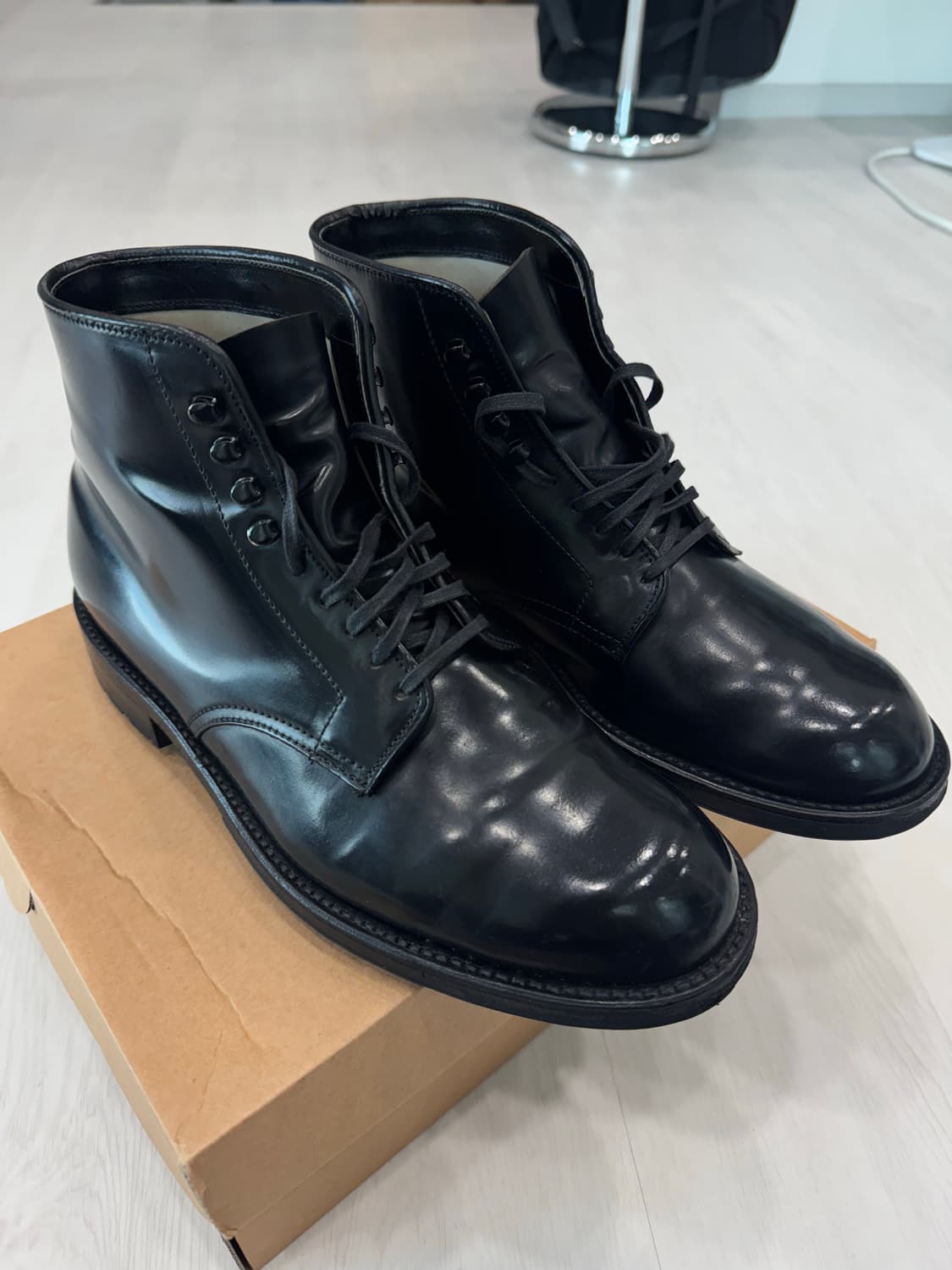 알든 코도반 부츠 플레인토 7.5E 상품이미지1