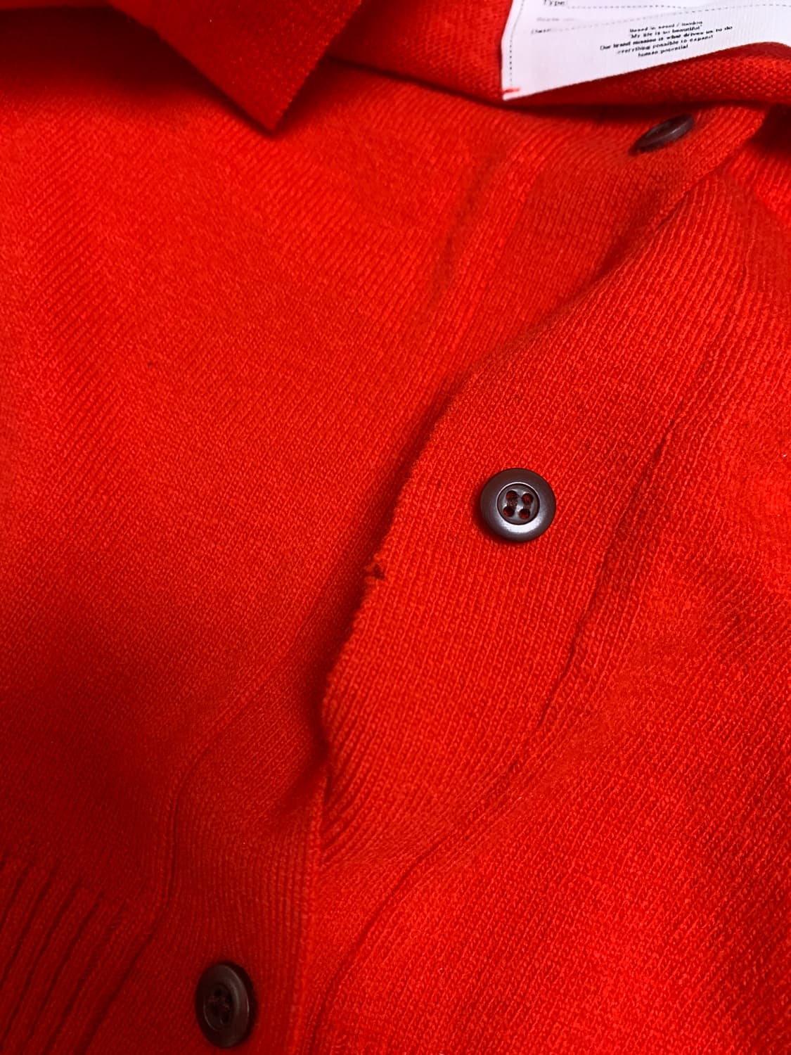 블루썬플라워 램스 울 가디건 M 상품이미지6