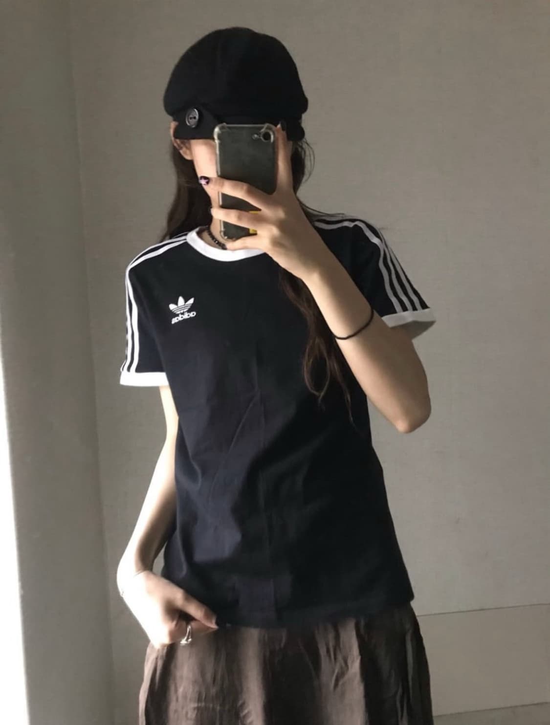 아디다스 검흰 링거티 상품이미지2