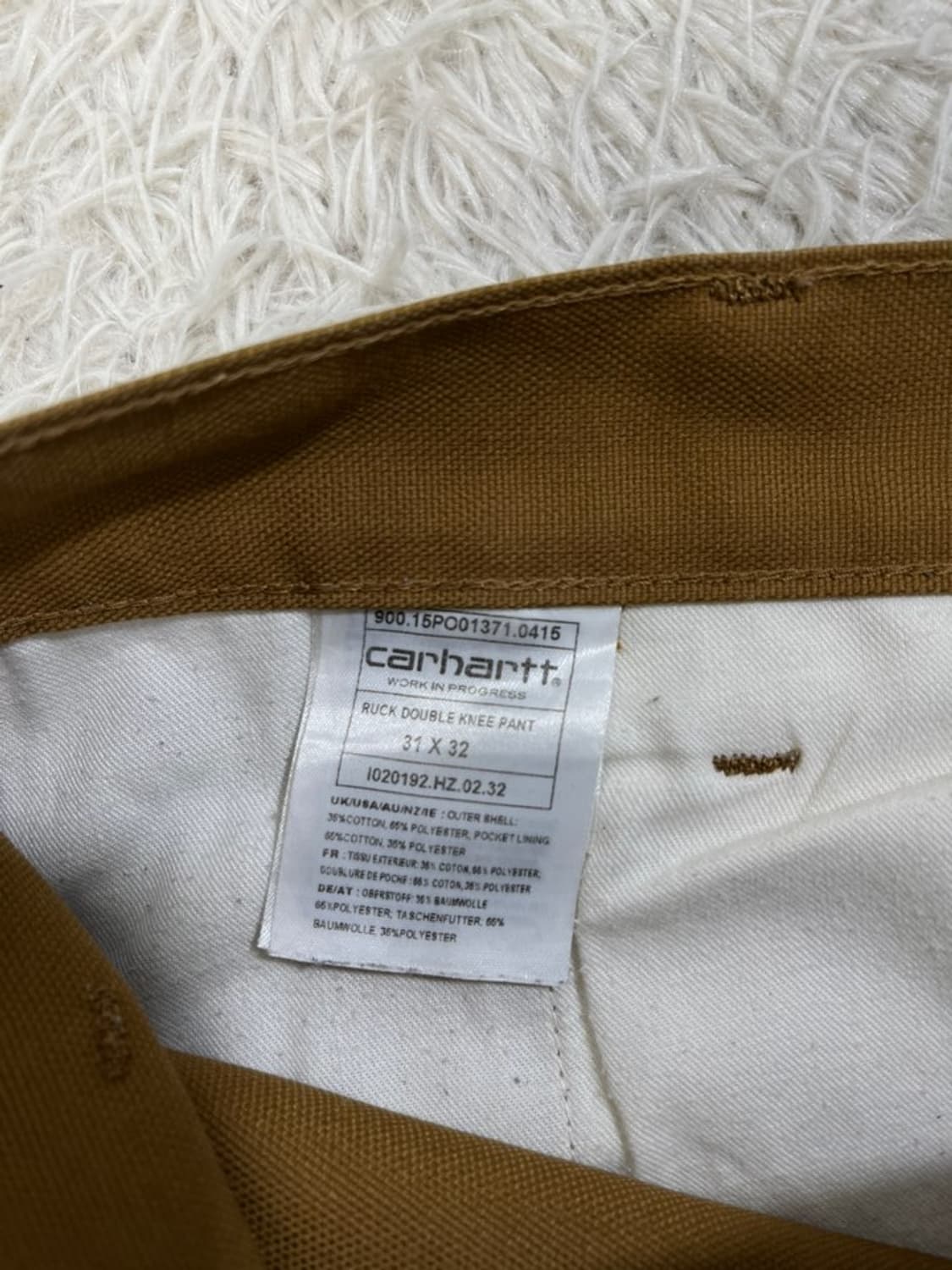 칼하트 더블니 카펜터 팬츠/#2890 상품이미지6