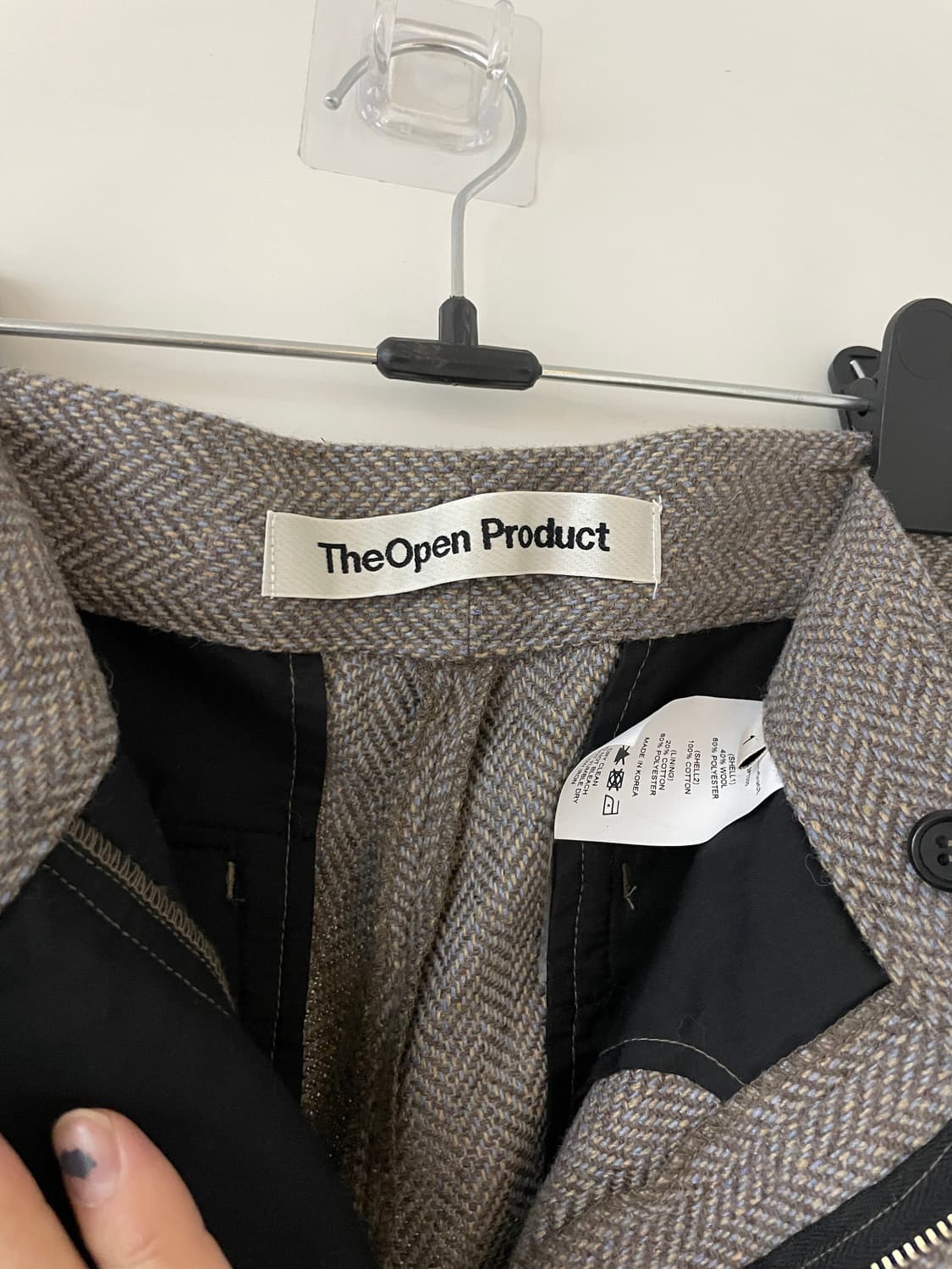 The open product 더오픈프로덕트 울팬츠 상품이미지3