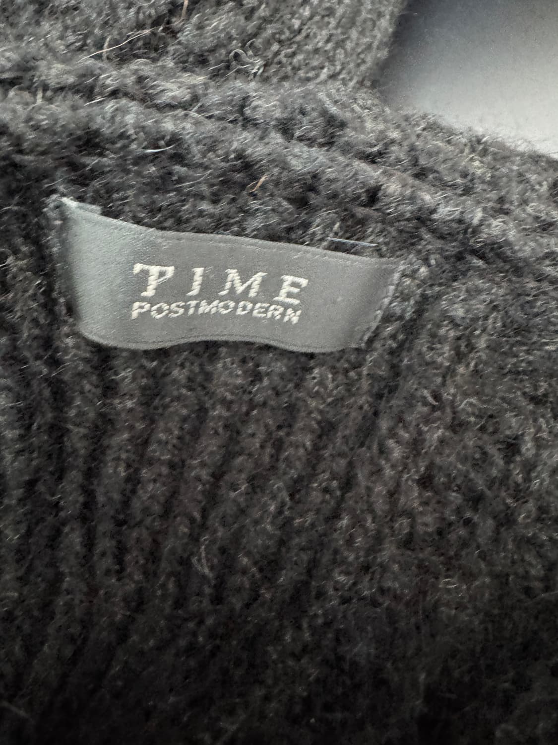 여성 한섬 타임 TIME 모헤어 알파카 롱 가디건 상품이미지3
