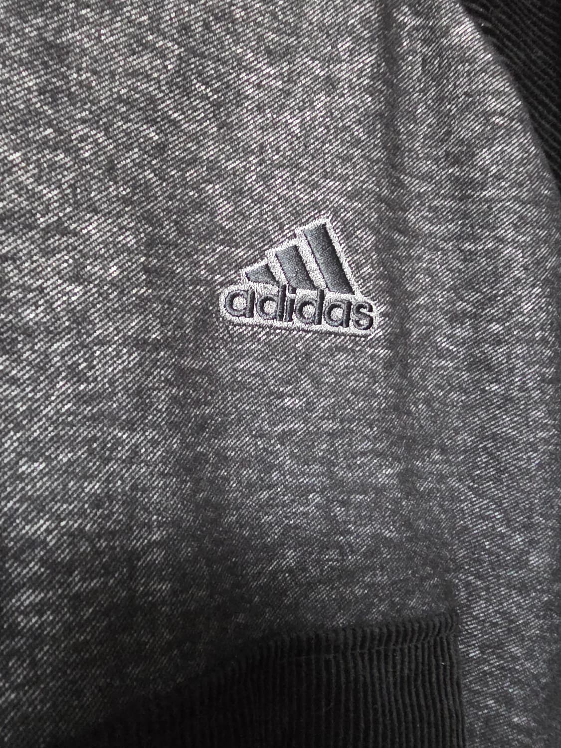 남녀공용 아디다스 블랙 코듀로이 후드 상품이미지4