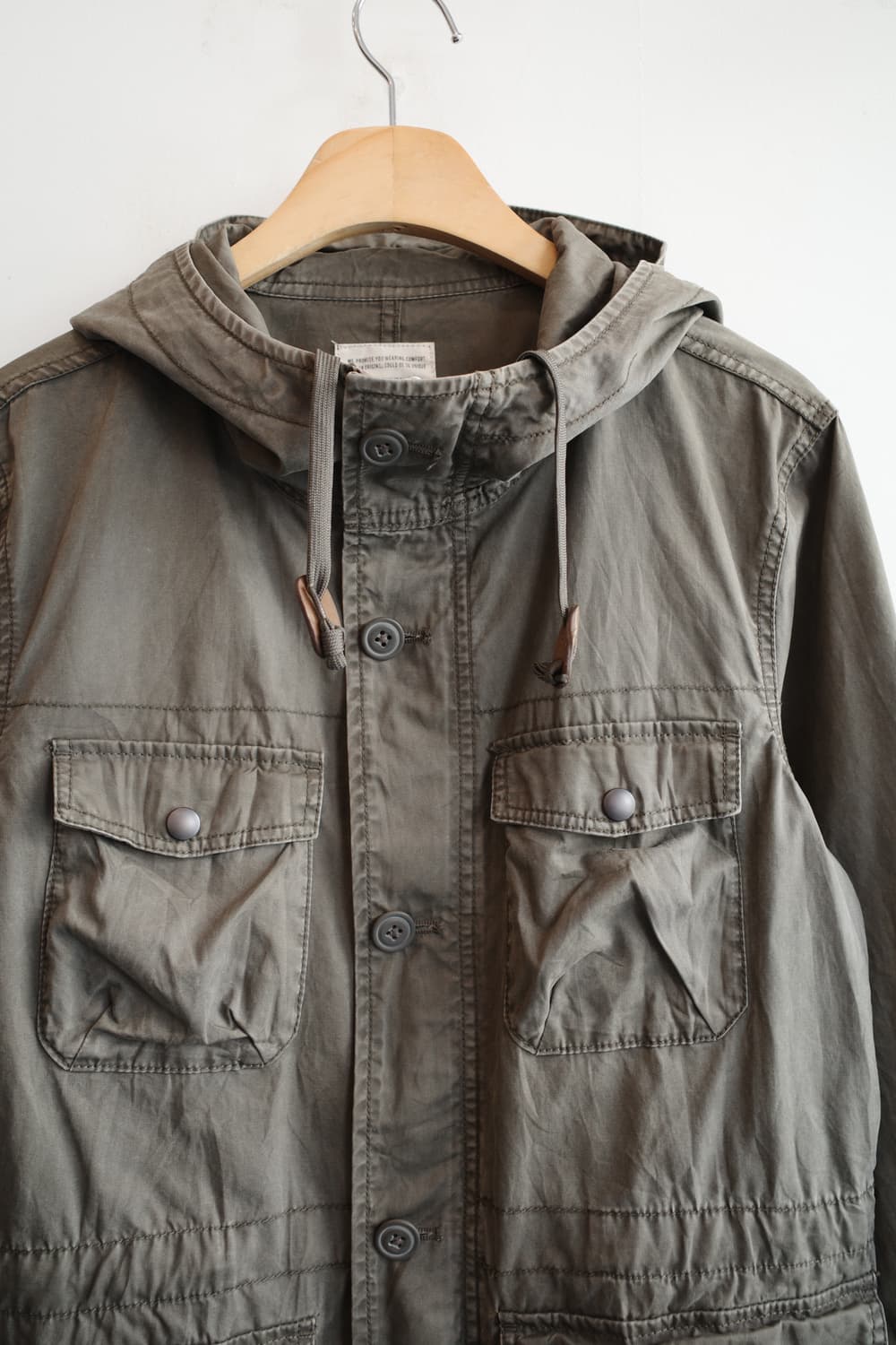 BACK NUMBER 백넘버 투웨이집업 야상 상품이미지2