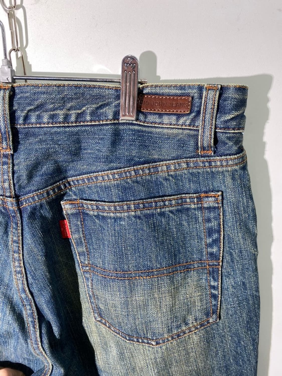 빅 존 워싱 데님 팬츠 상품이미지3