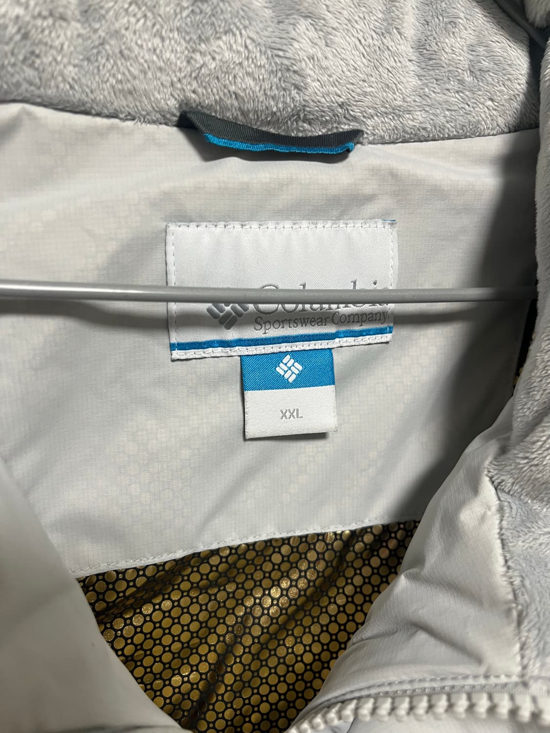 컬럼비아 패딩 자켓 아이보리 상품이미지5