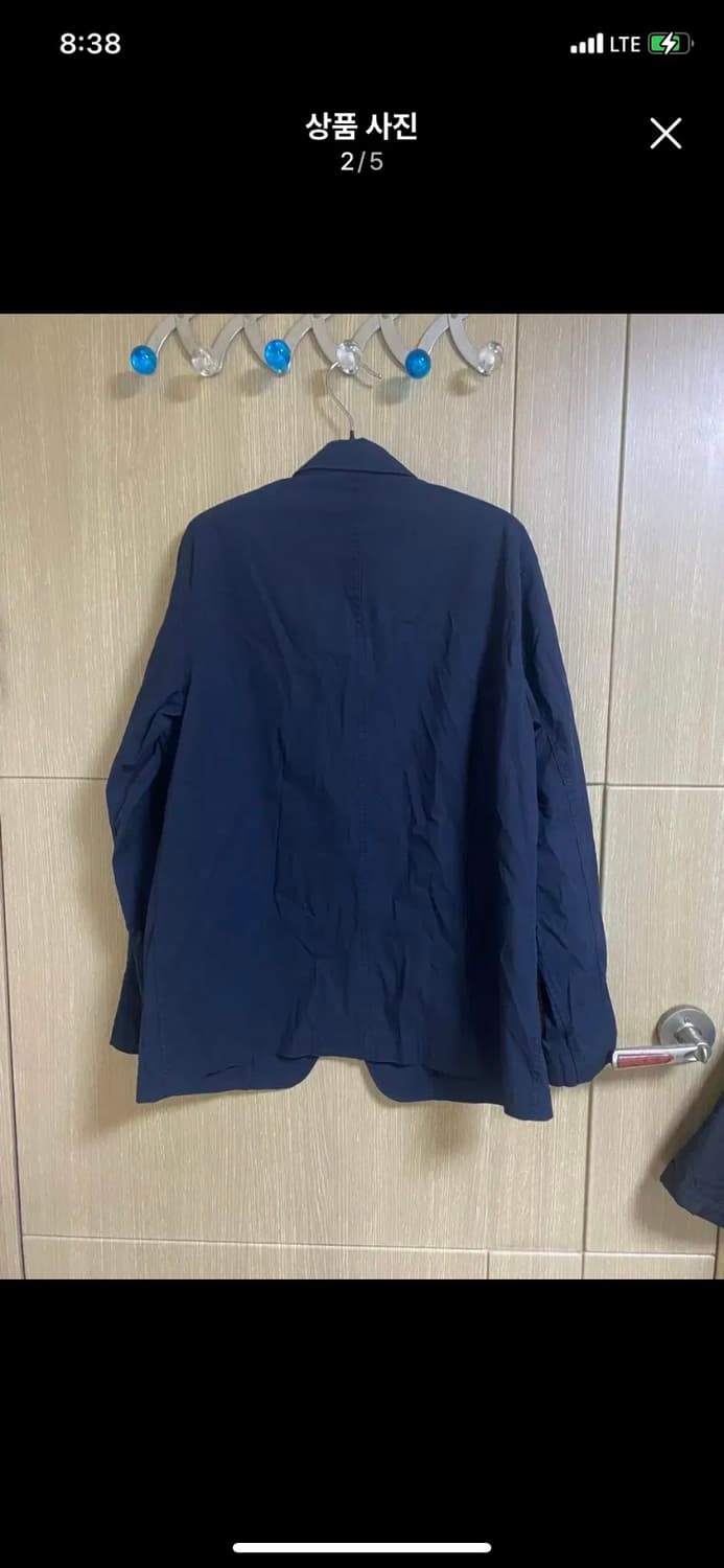 UNIQLO 유니클로 드라이라이트 웨이트 자켓 네이비 L사이즈 상품이미지2