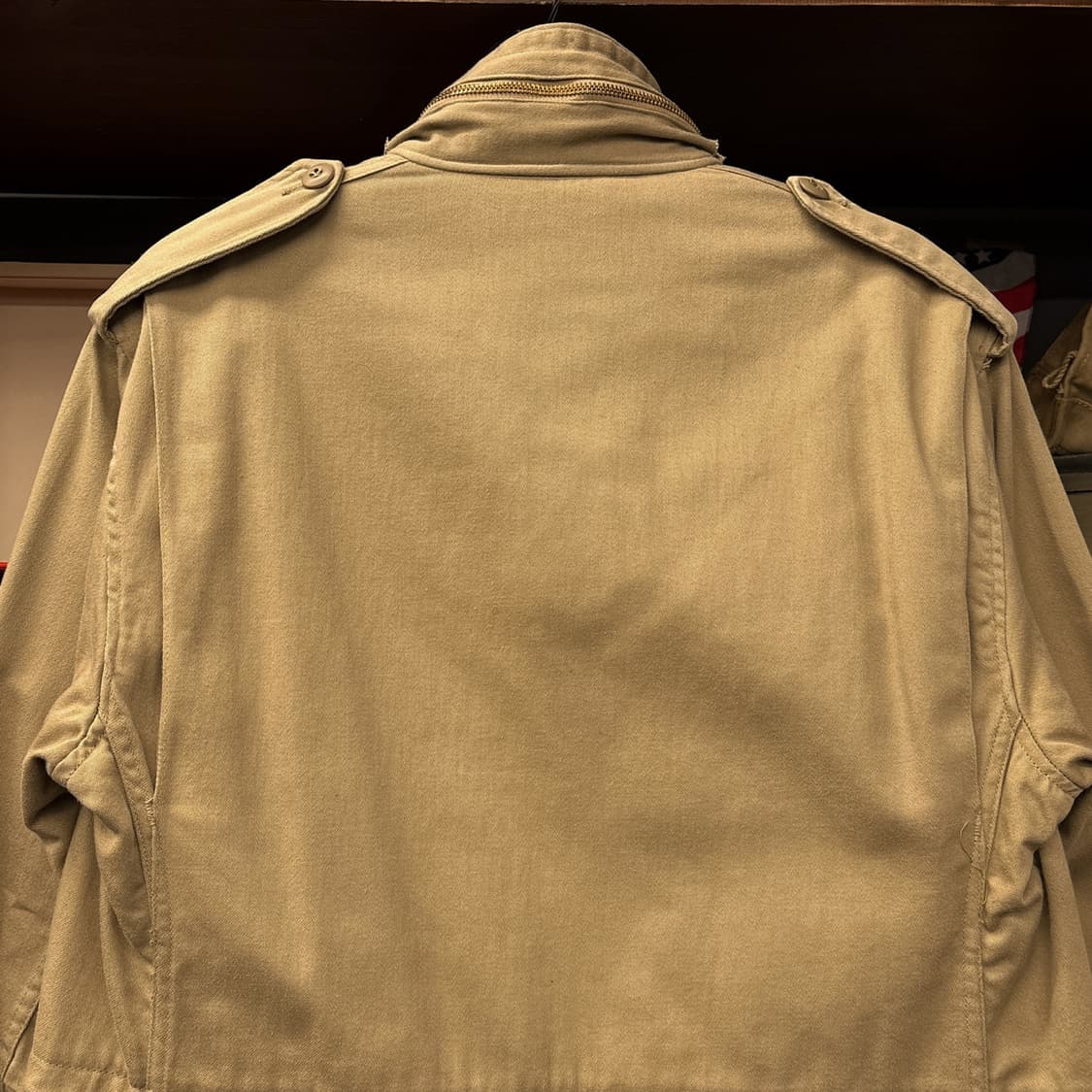 90s 알파인더스트리 미국생산 코튼트윌 M-65 필드자켓 N1143 상품이미지7