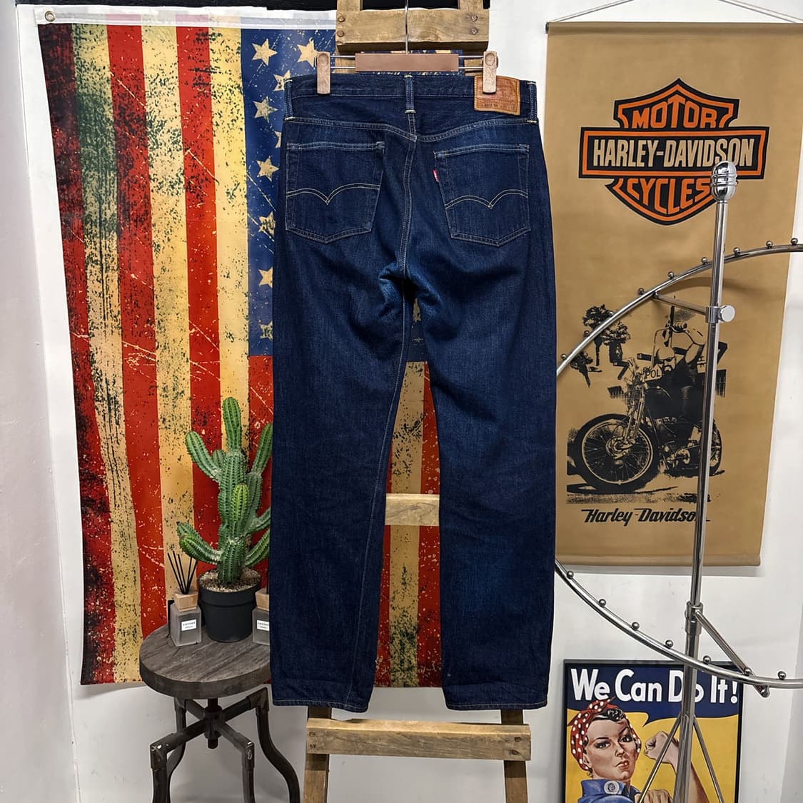 리바이스 LVC 501Z XX 내츄럴 페이딩 셀비지 데님팬츠 N1233 상품이미지2