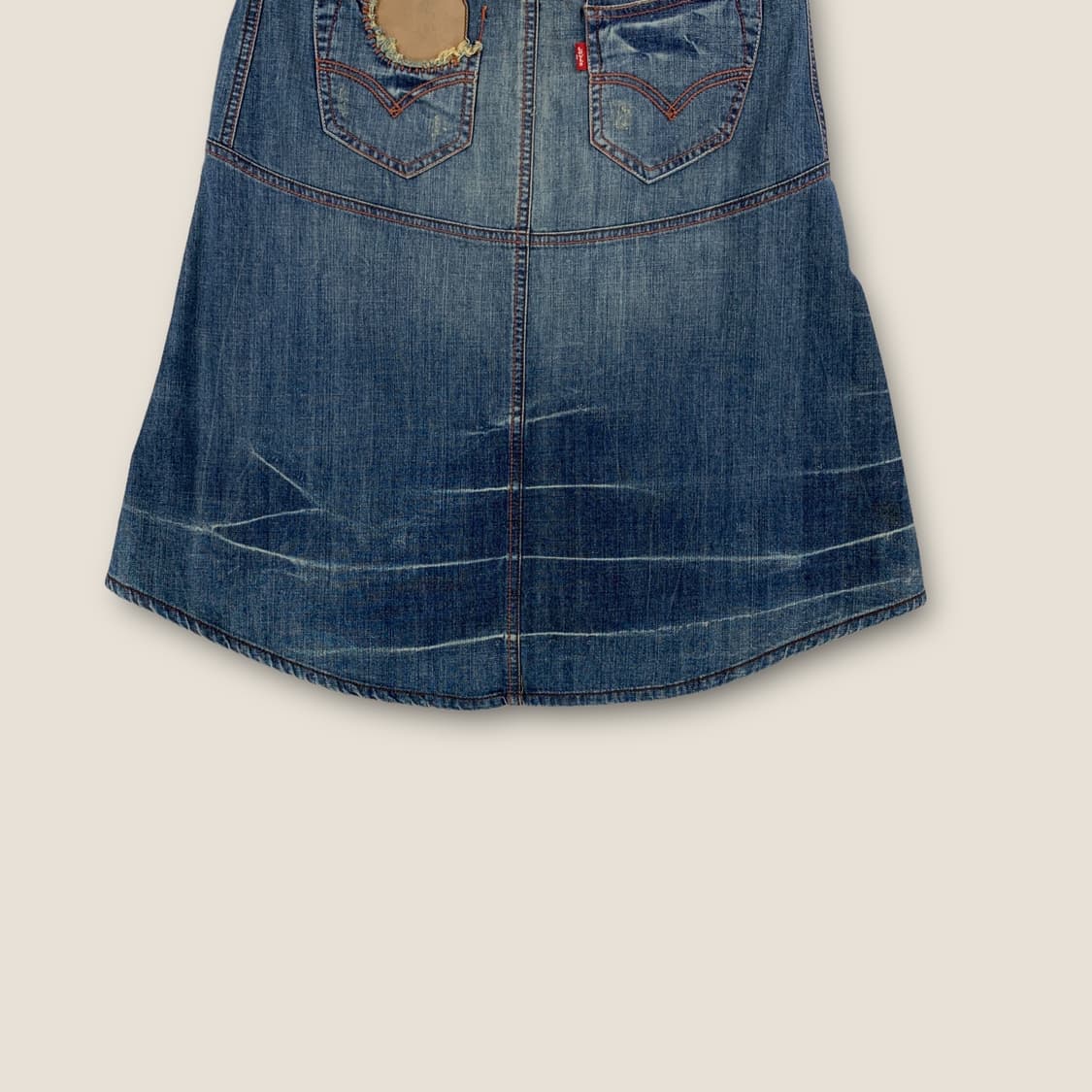 리바이스 패치탭 데님스커트 상품이미지6